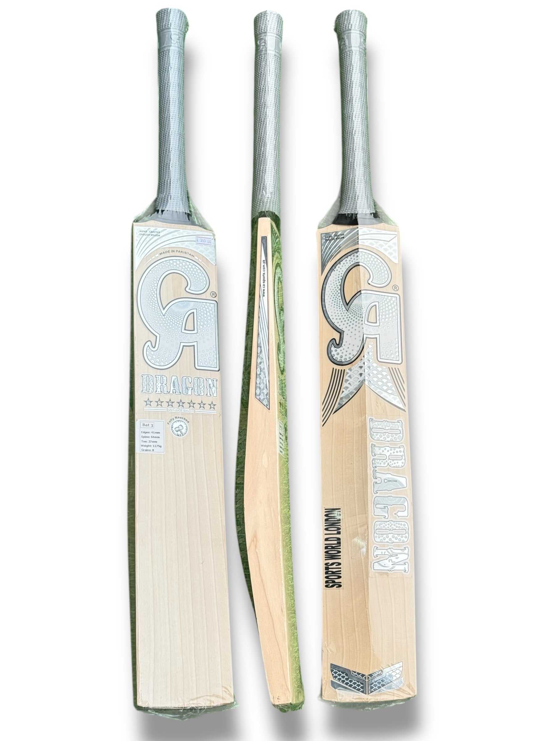 CA Gold WHITE DRAGON 7⭐️ CRICKET BAT