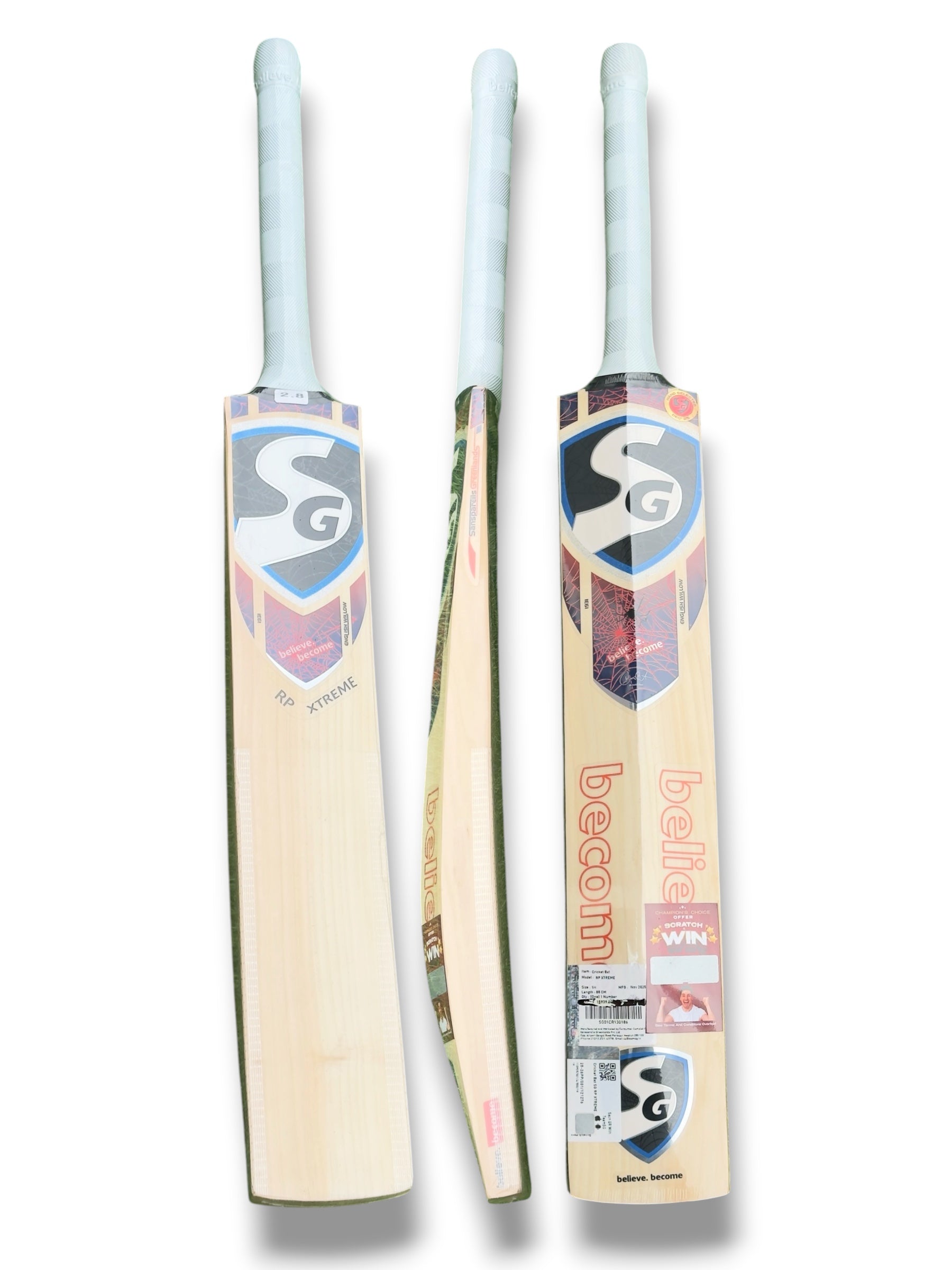 SG RP Xtreme English Willow Cricket Bat