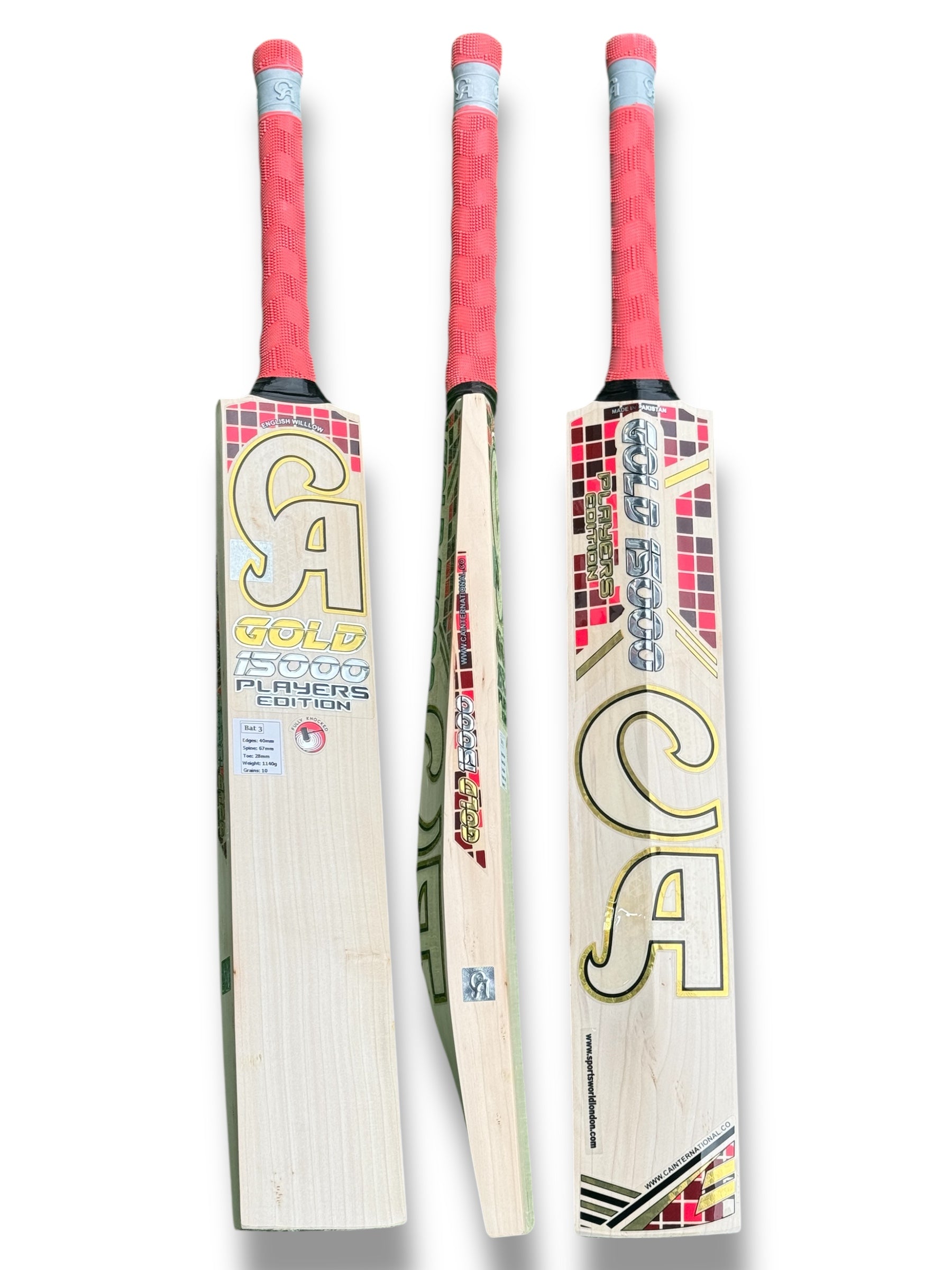CA Gold Players Edition Cricket Bat