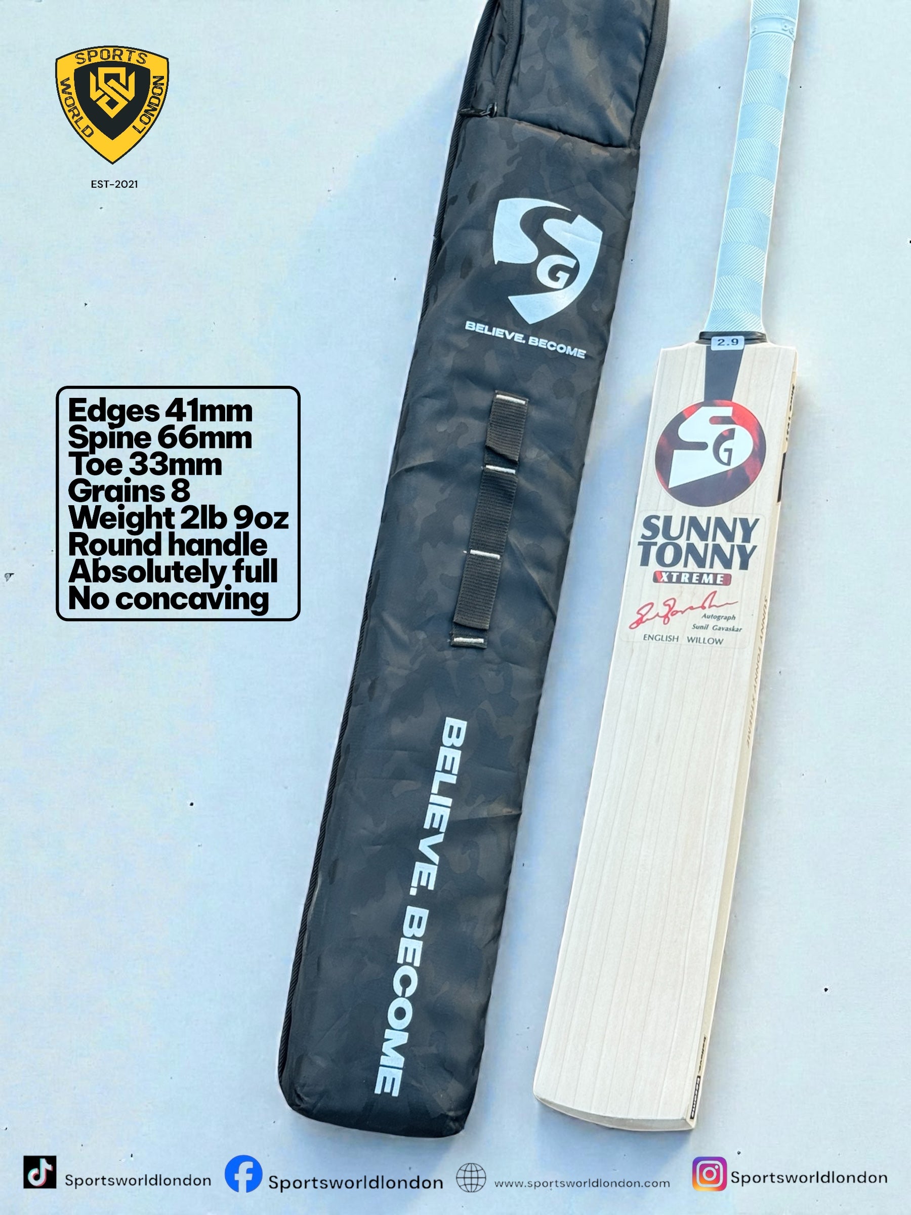 SG Sunny Tonny Xtreme Cricket Bat