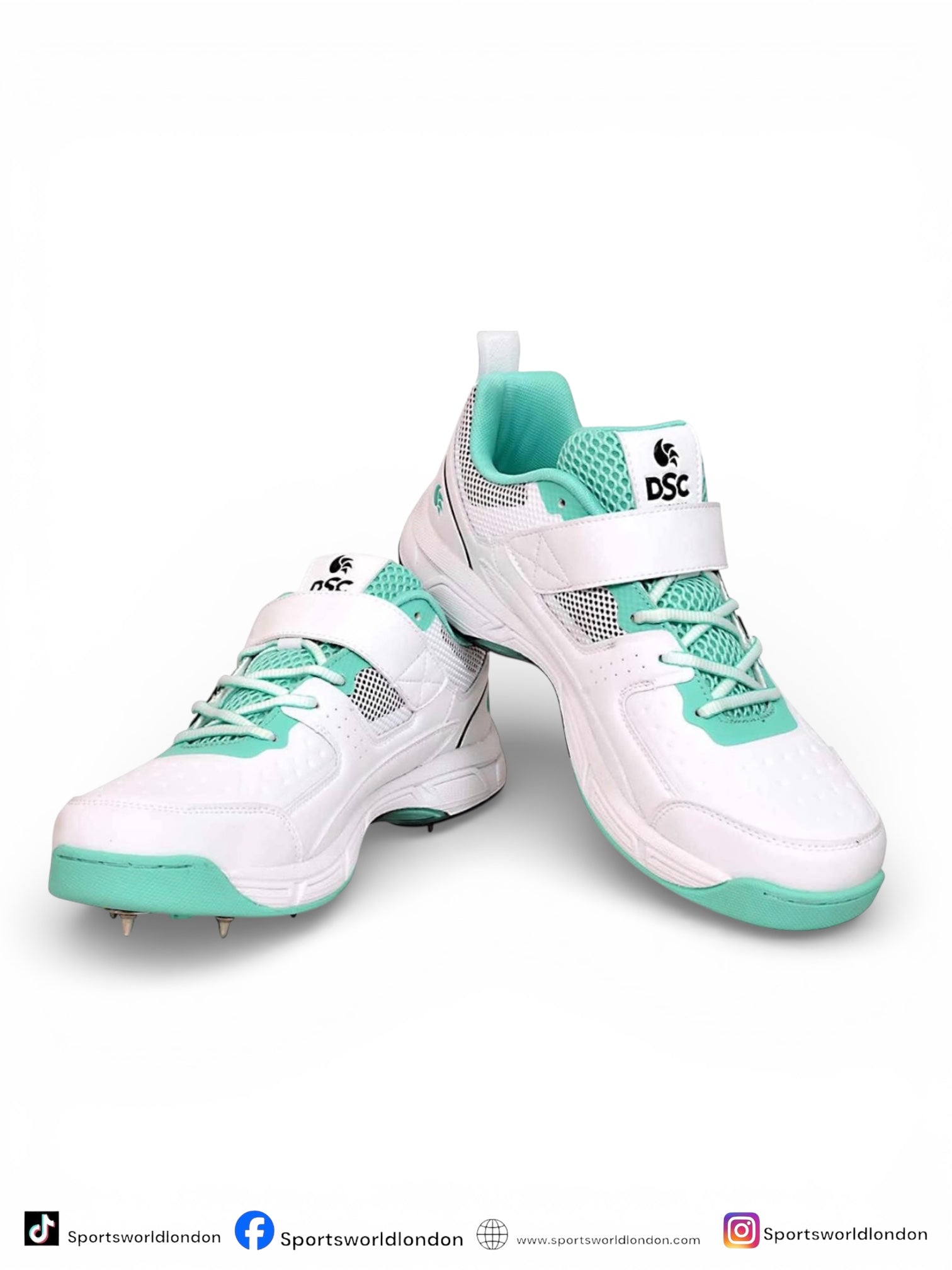 DSC Hawk 2.0 Multifunction Metal Spike Cricket Shoes
