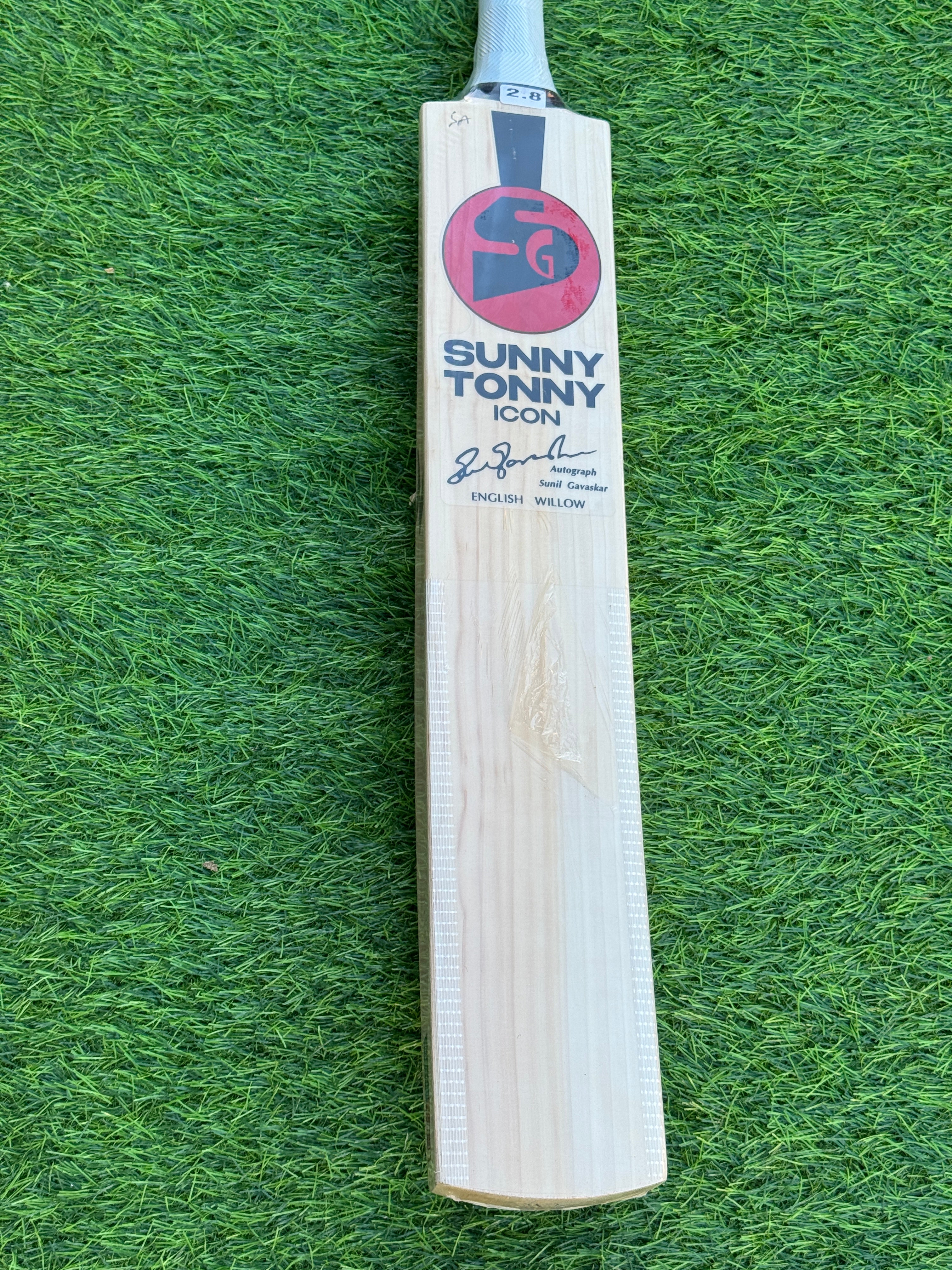SG Sunny Tonny Icon Red English Willow Cricket Bat