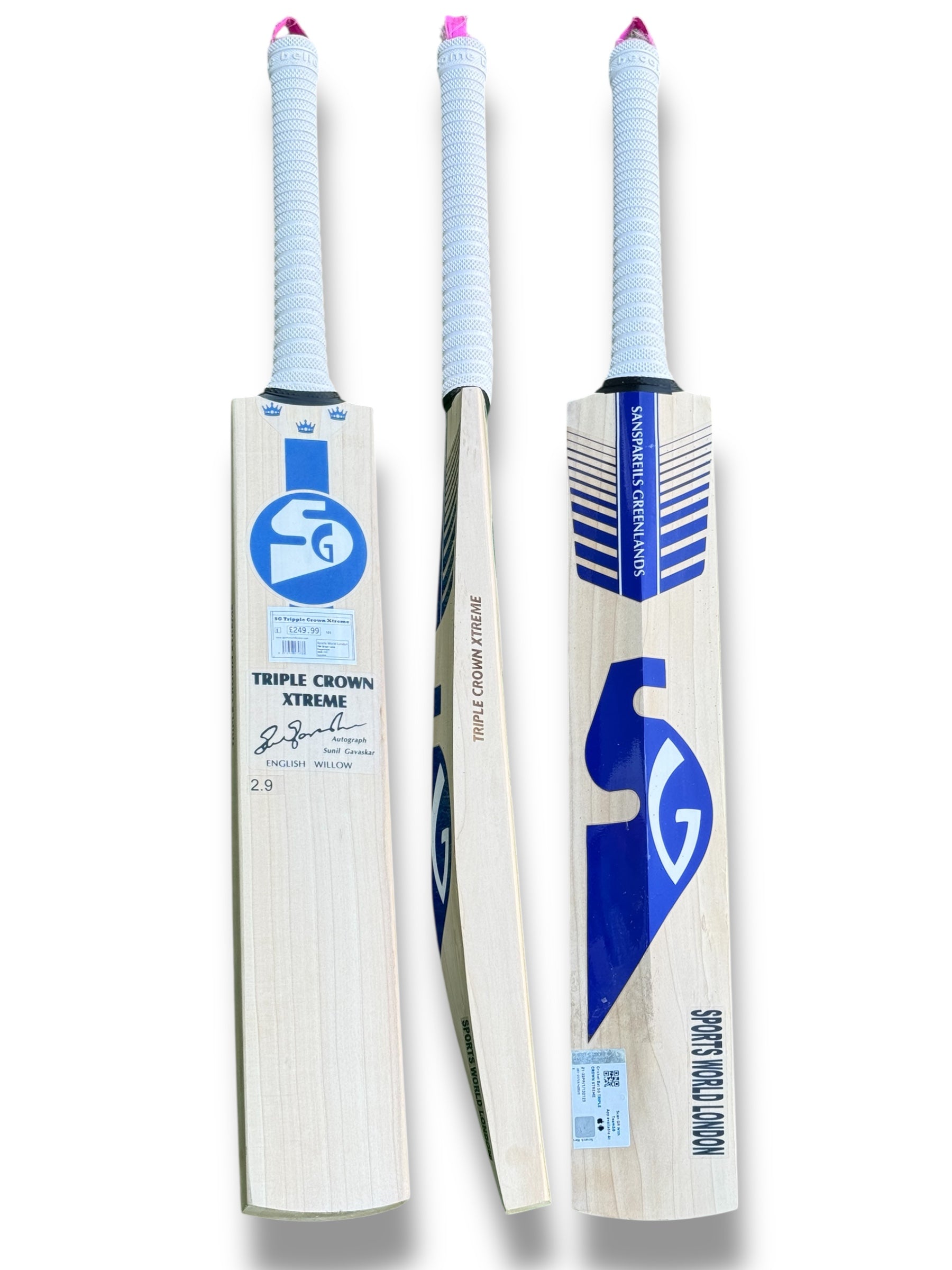 SG Triple Crown Xtreme Cricket Bat-SH