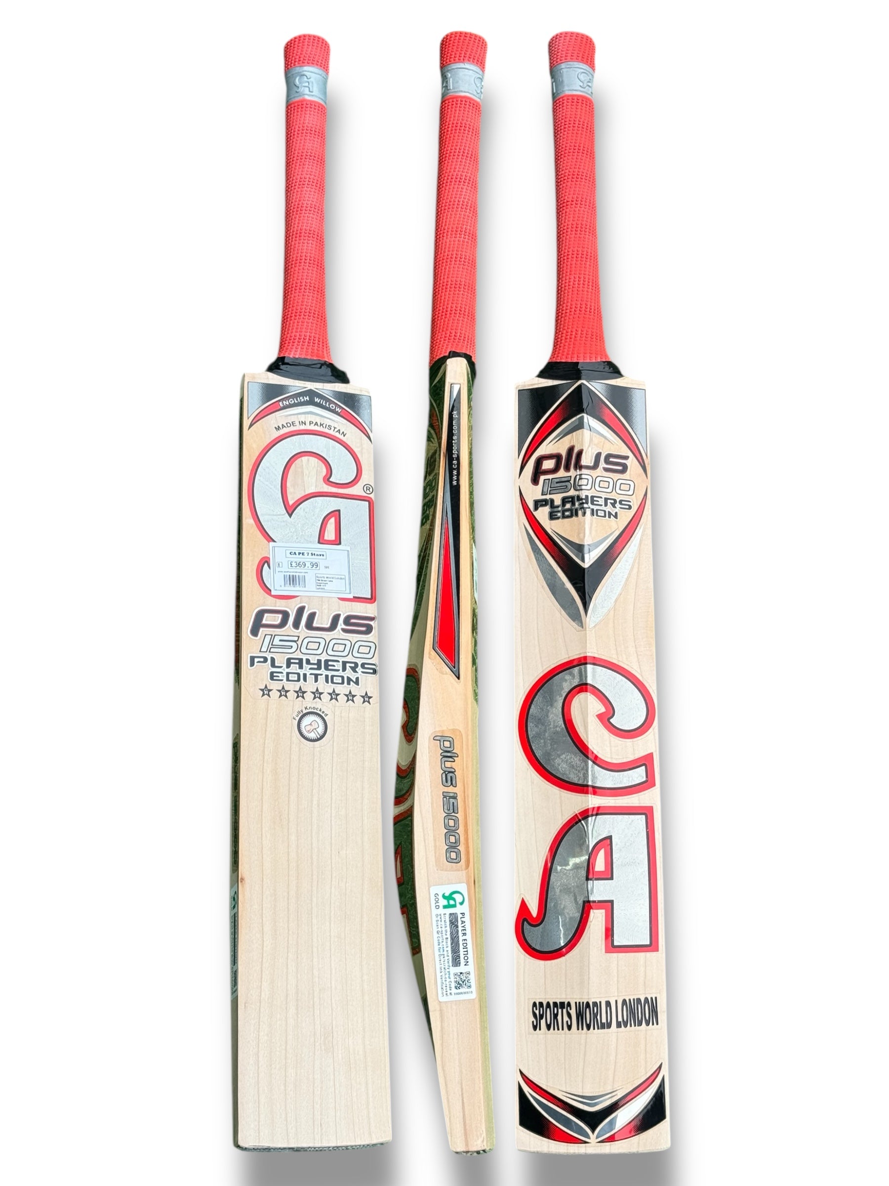 CA PLUS 15000 PLAYER EDITION 7 STAR CRICKET BAT- SH