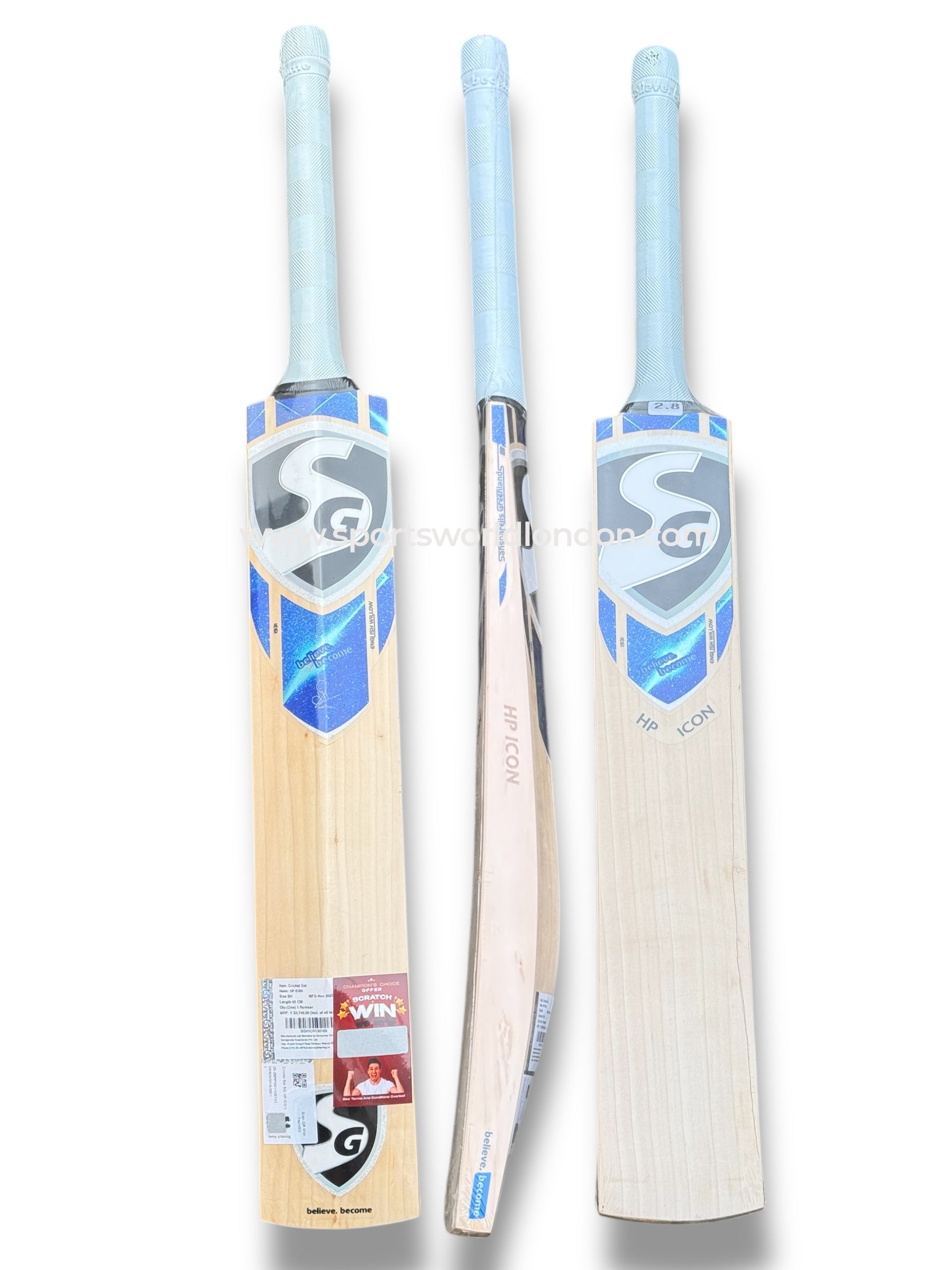 SG HP Icon English Willow Cricket Bat