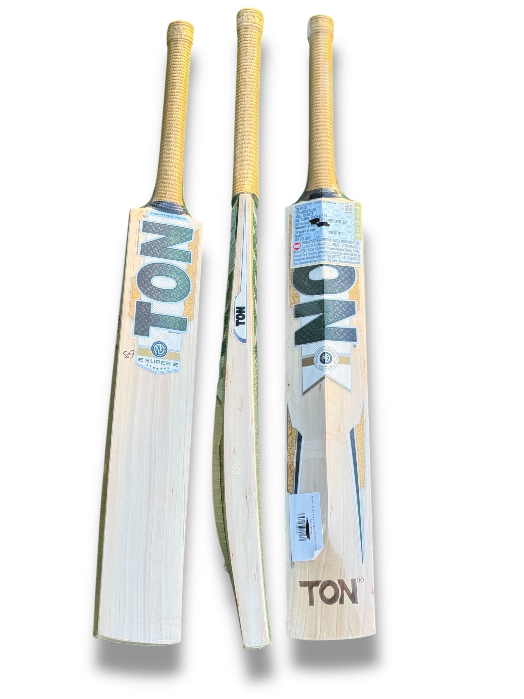Ton Super Cricket Bat - Harrow Size