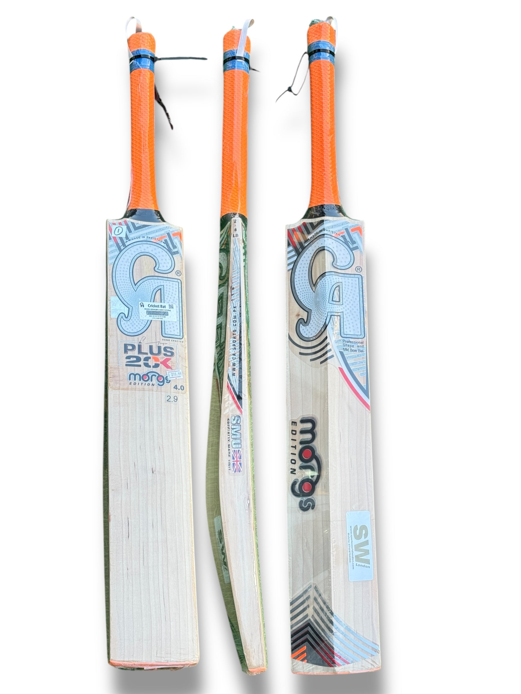 CA MORGS PLUS 20K 4.0 English Willow #cricket #bat - LB