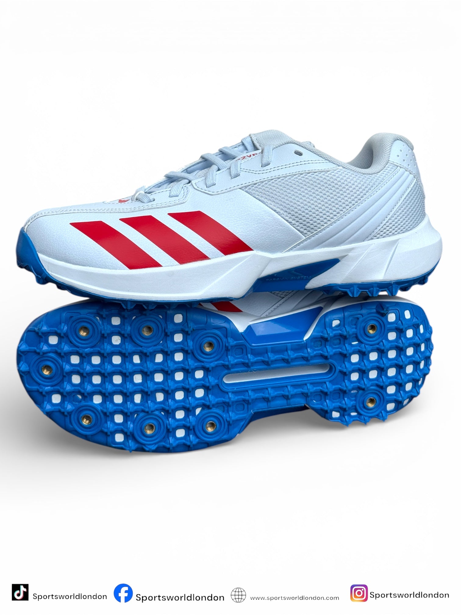 Adidas 22YDS Incurza (White) Cricket Spikes – 2026