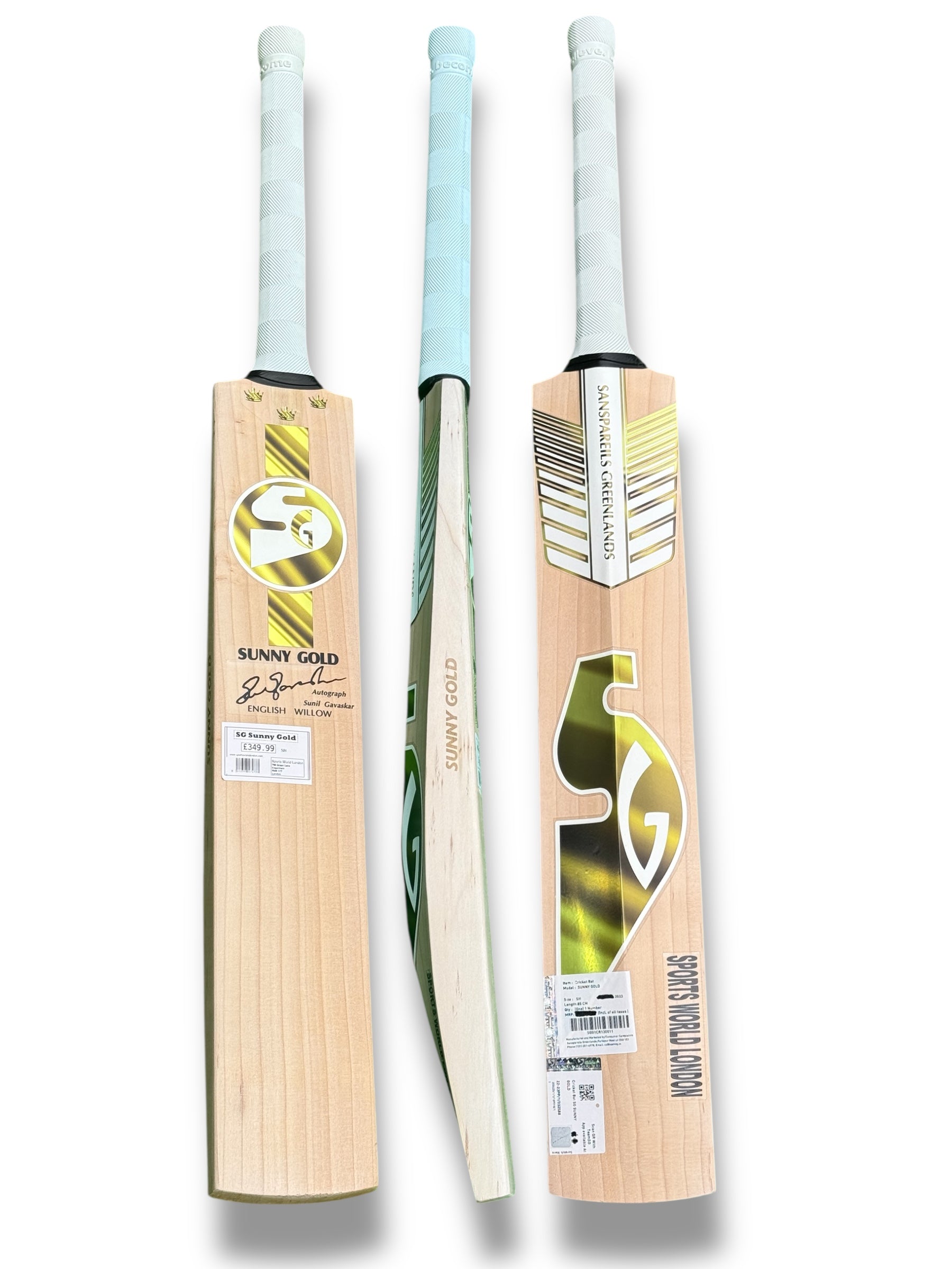 SG Sunny Gold Cricket Bat- SH