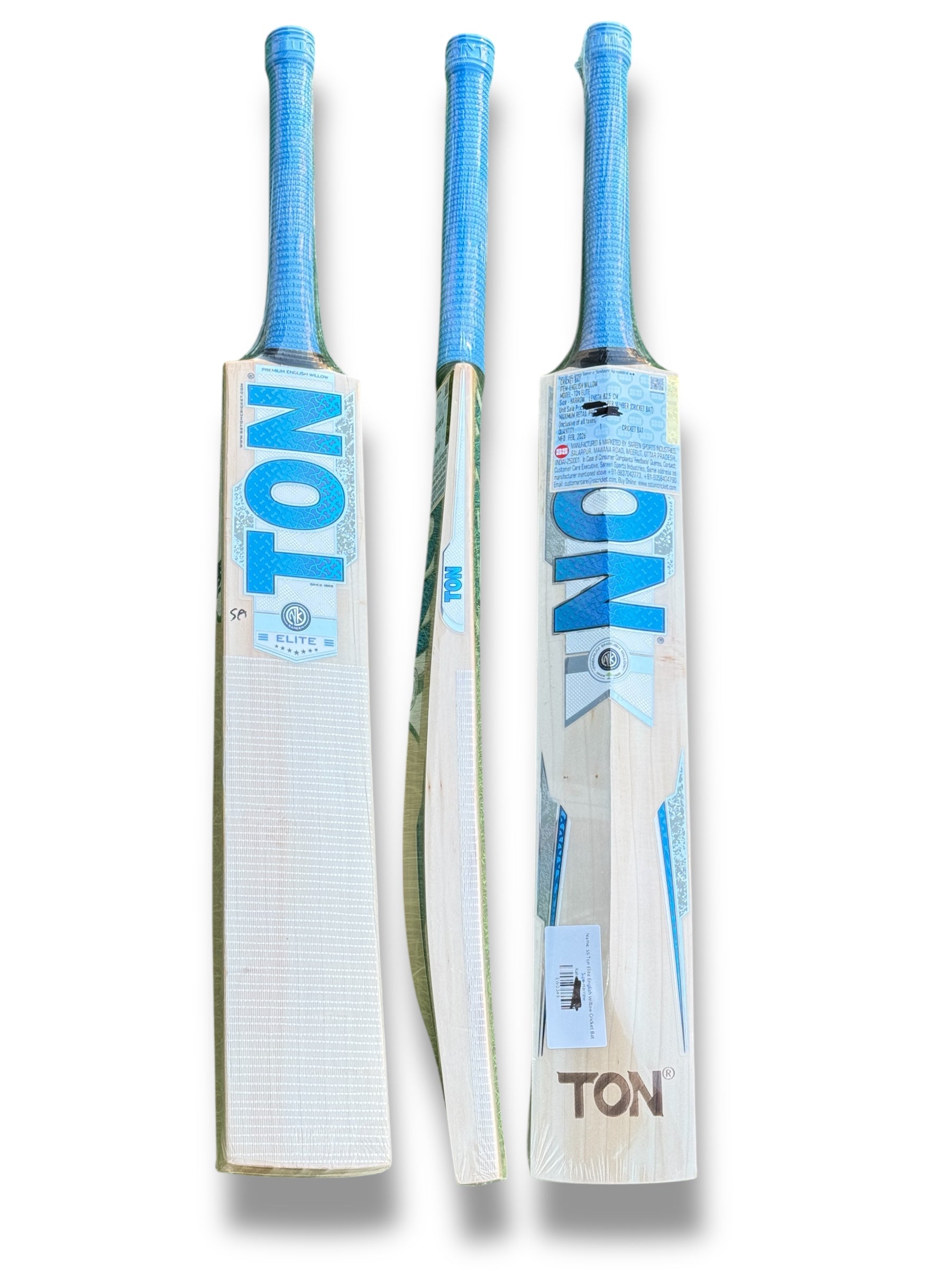 TON Elite Harrow Size English Willow Cricket Bat