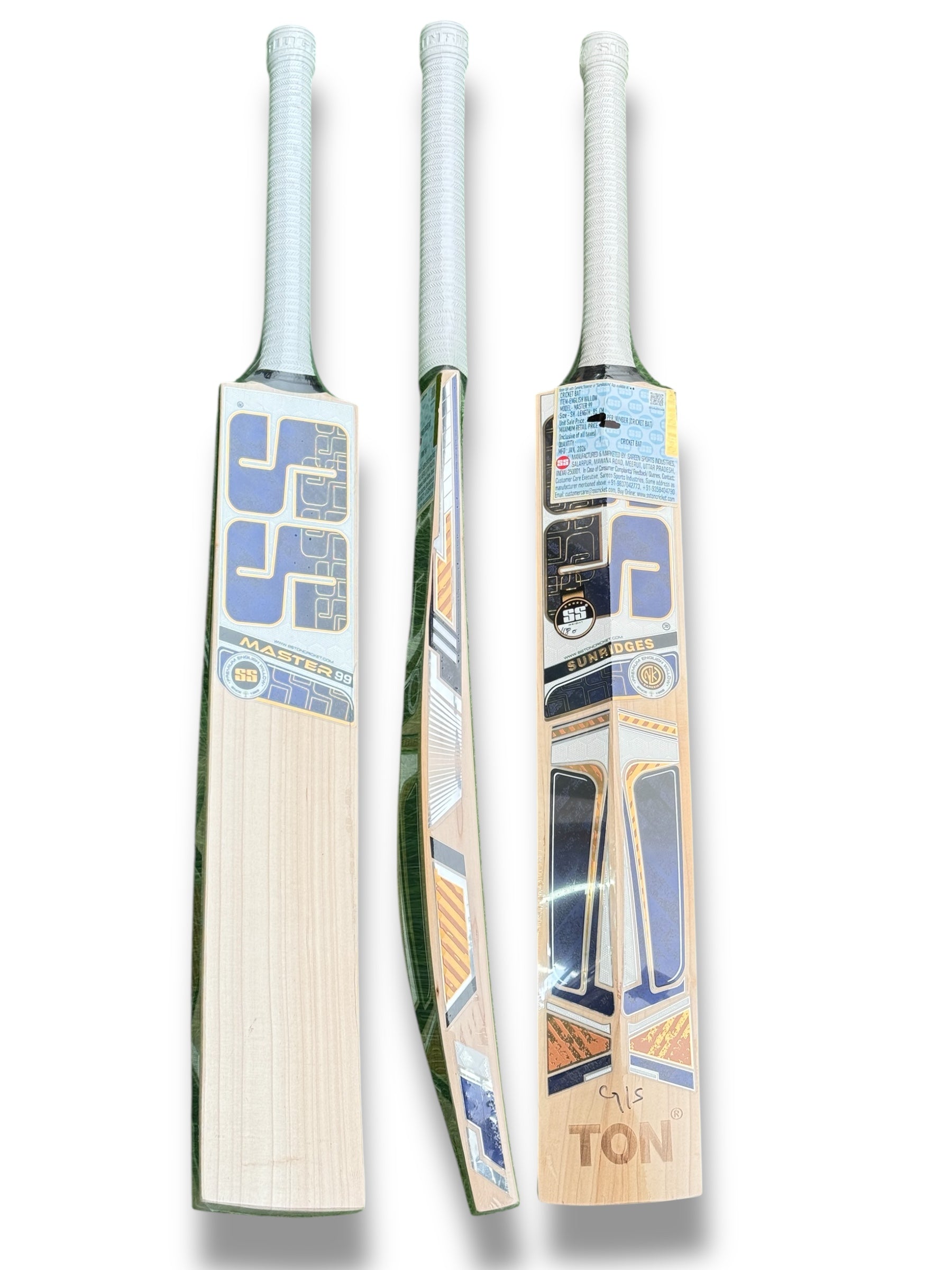 SS Master 99 English Willow Cricket Bat