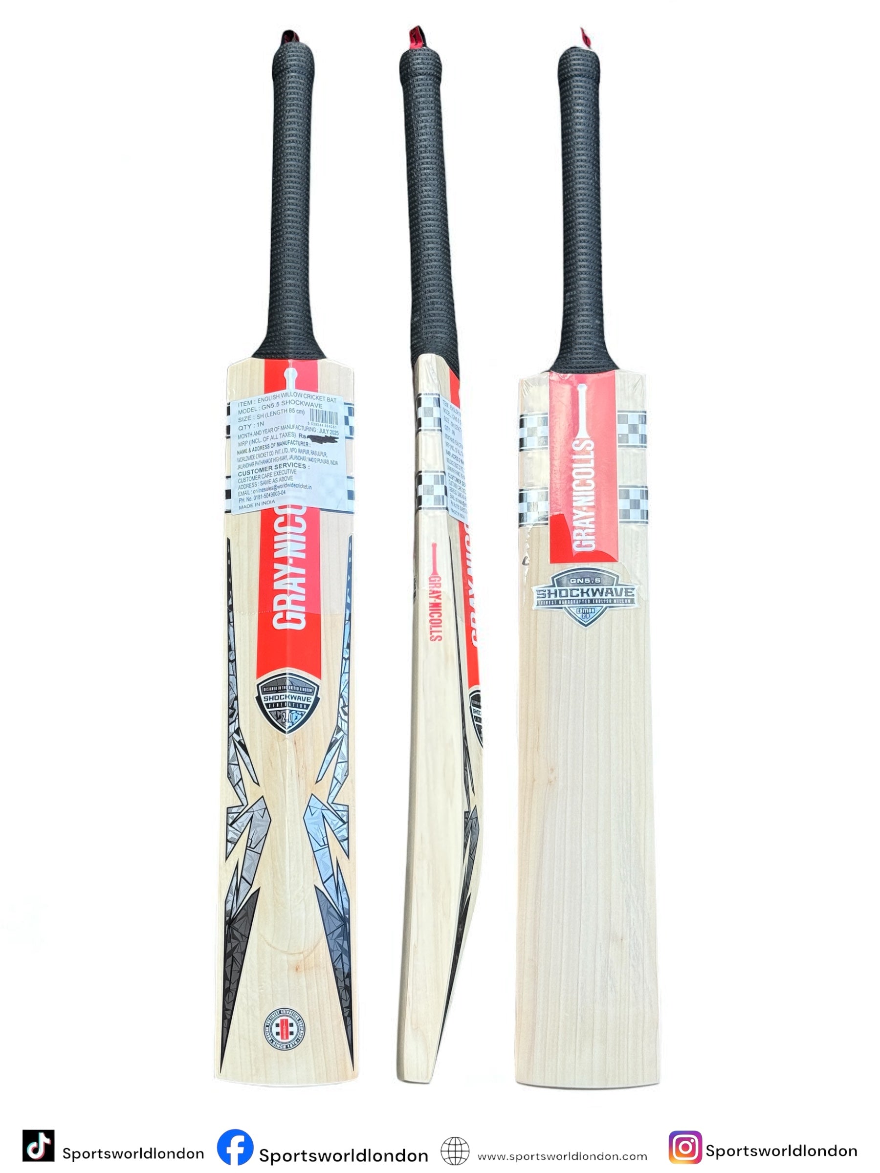 Gray Nicolls Shockwave 5.5 Cricket Bat