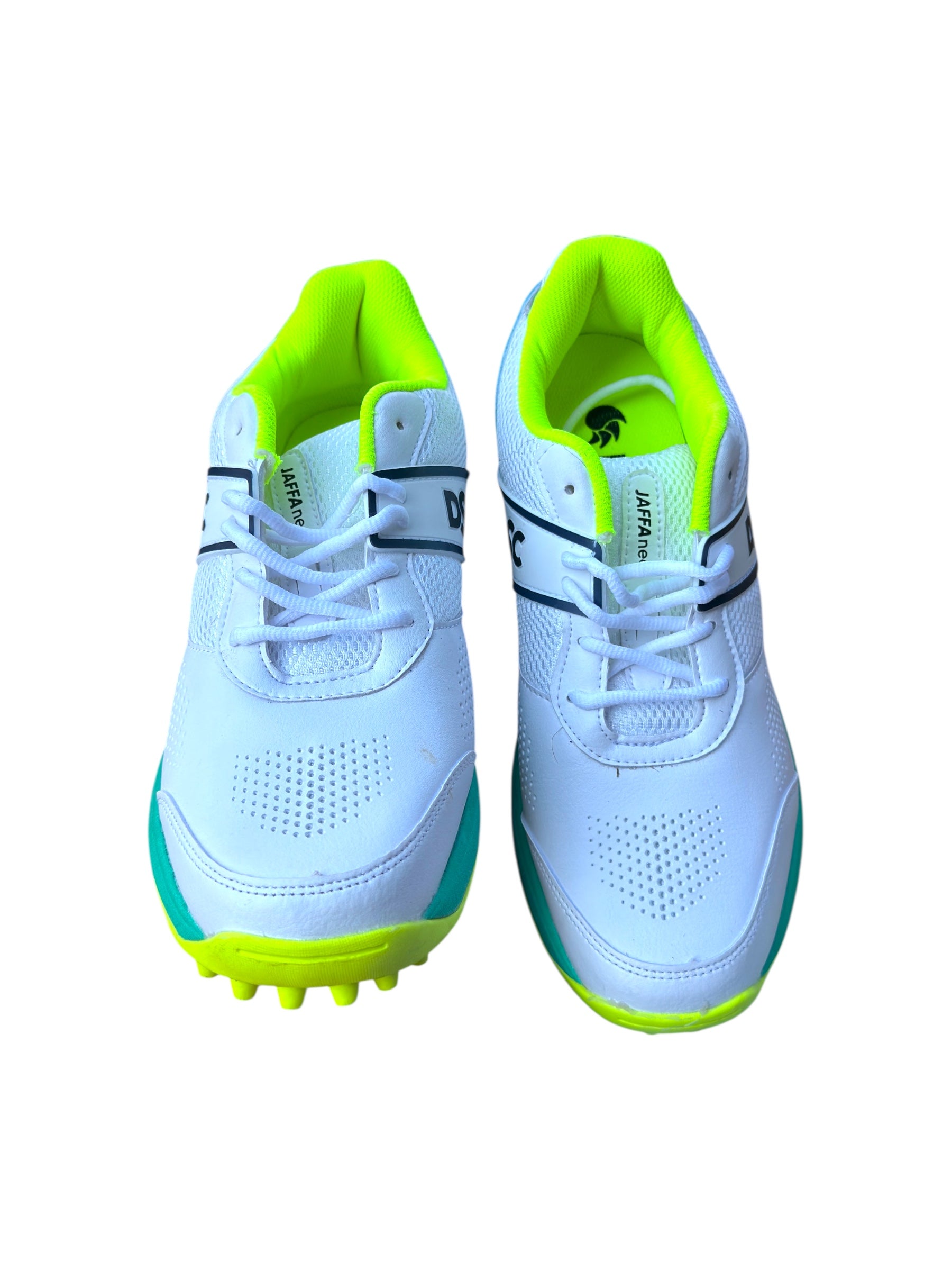 DSC Jaffa Cricket shoes/ yellow teal