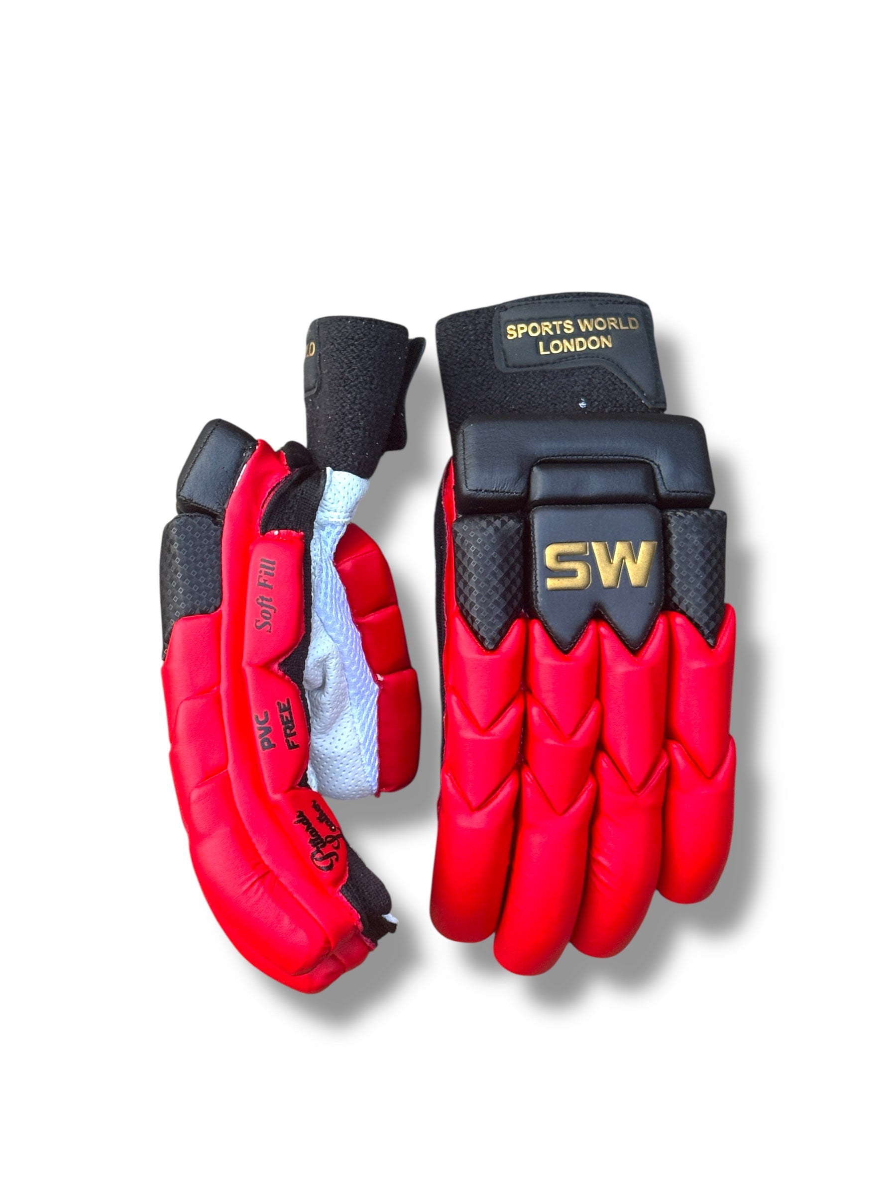 SW Red Dangerous Edition Batting Gloves