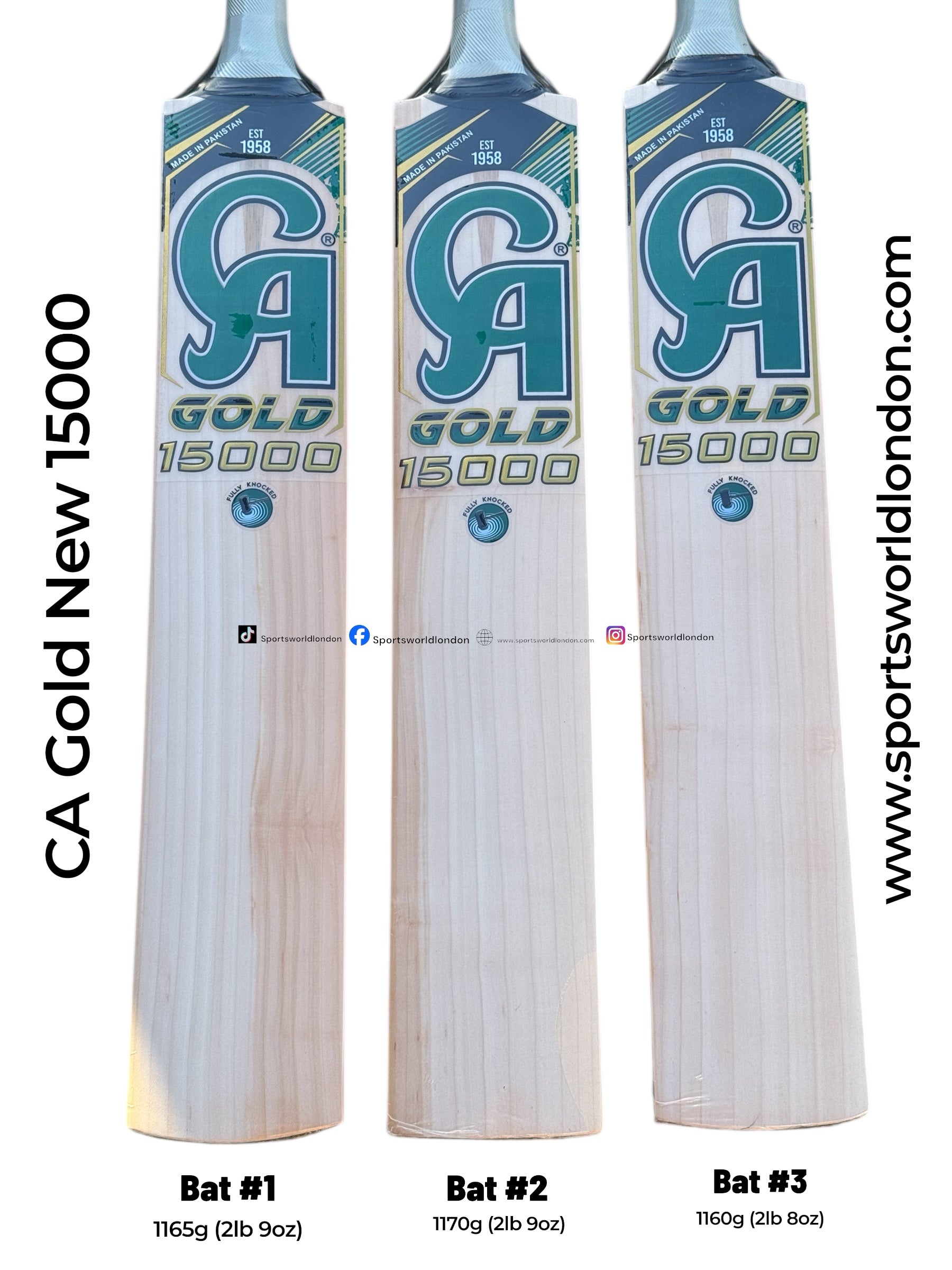 CA Gold 15000 Cricket Bat -2025/26