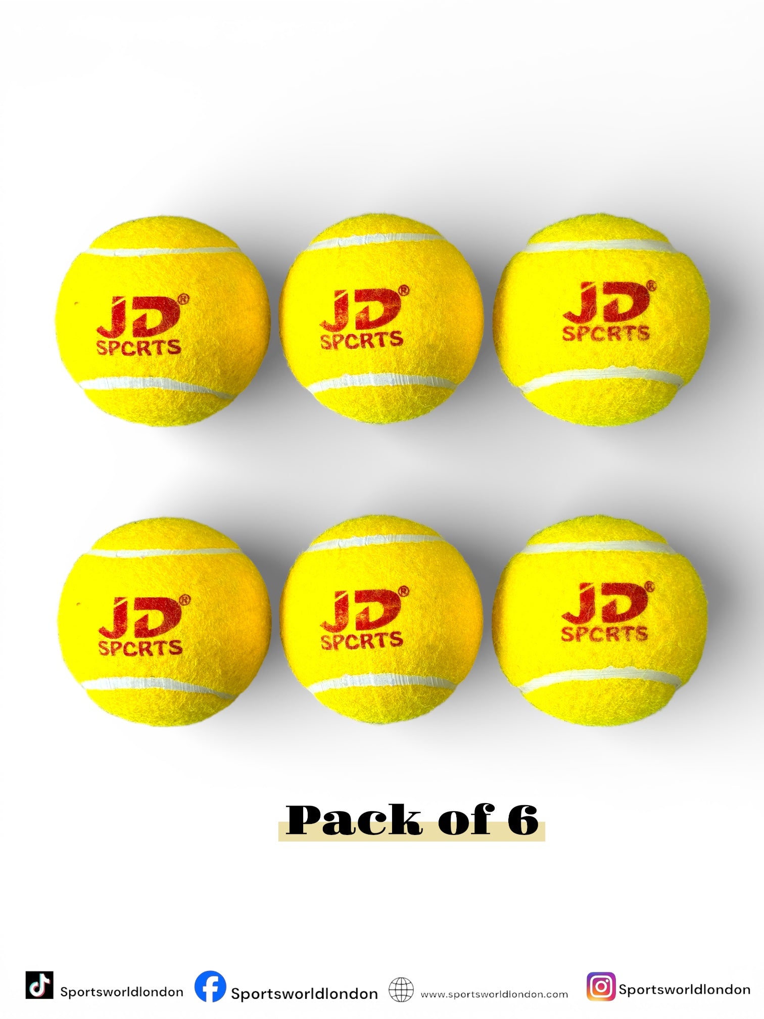 JD High Bounce 72mm Tapeball Cricket Tennis Balls