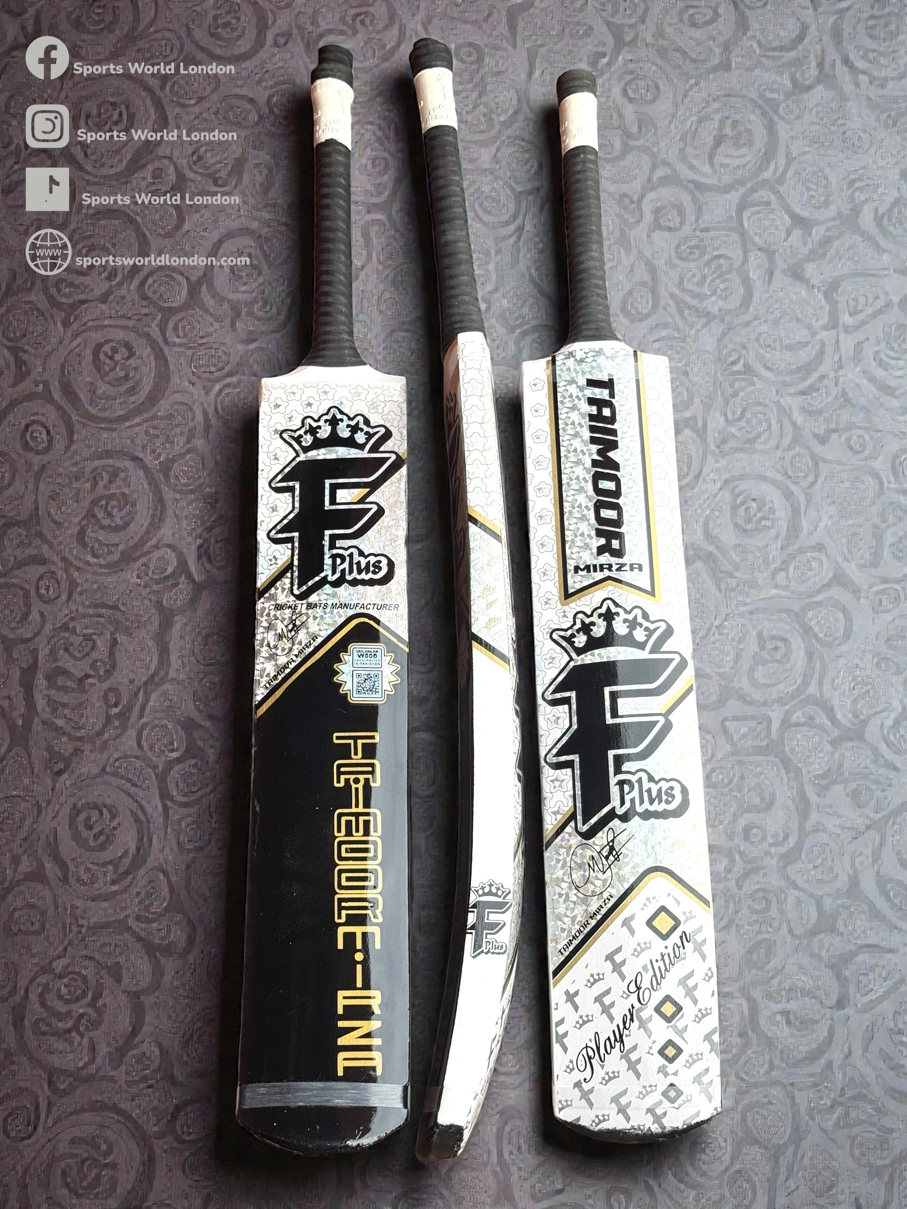 A- Fplus Players Srilankan Wood Cricket Bat- (hand selected by TM)