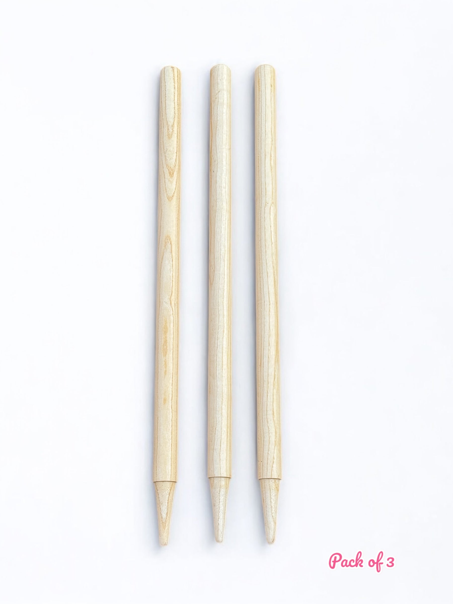 Solid wooden cricket stumps