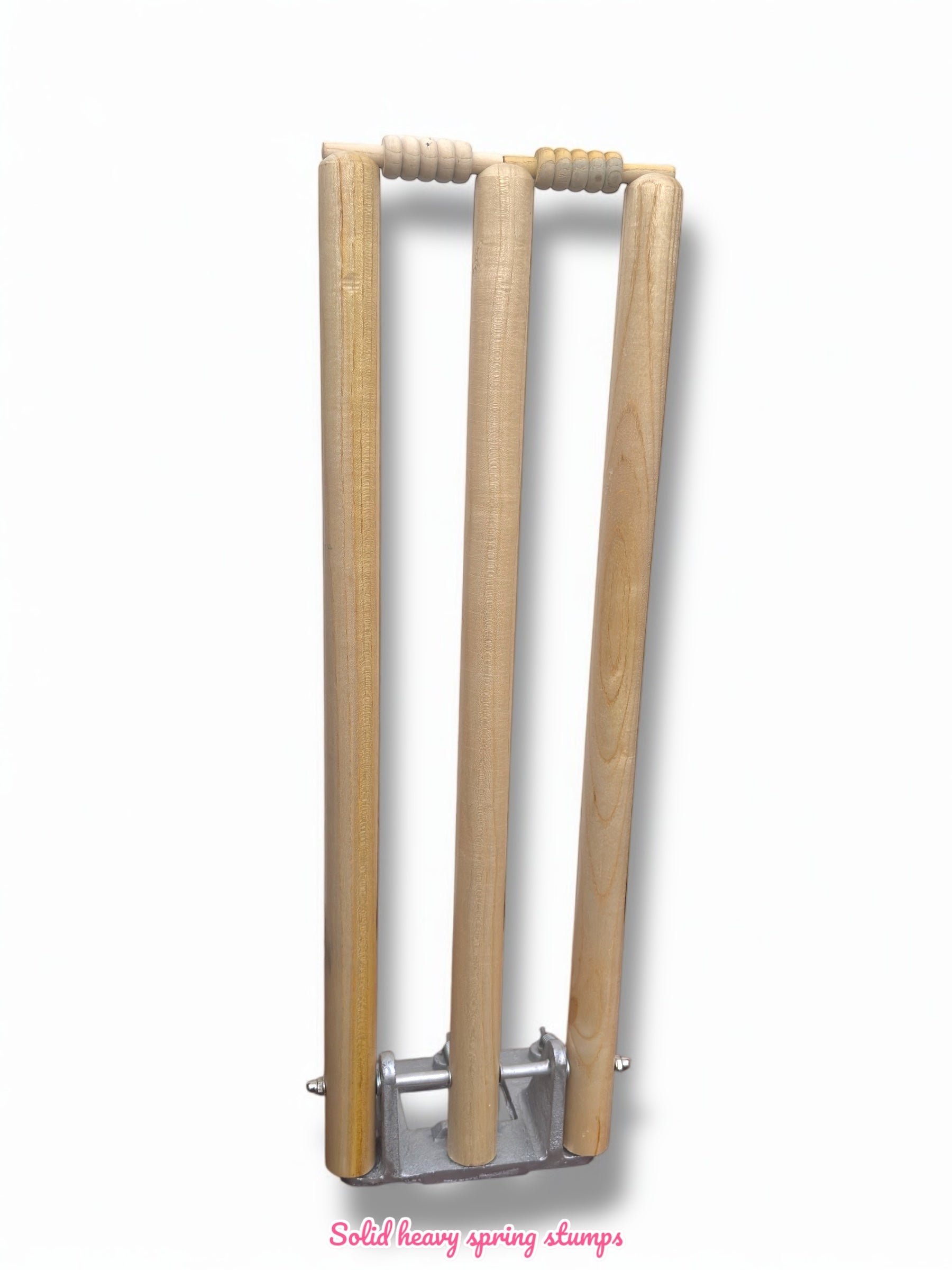 Spring solid wooden stumps (heavy weight)
