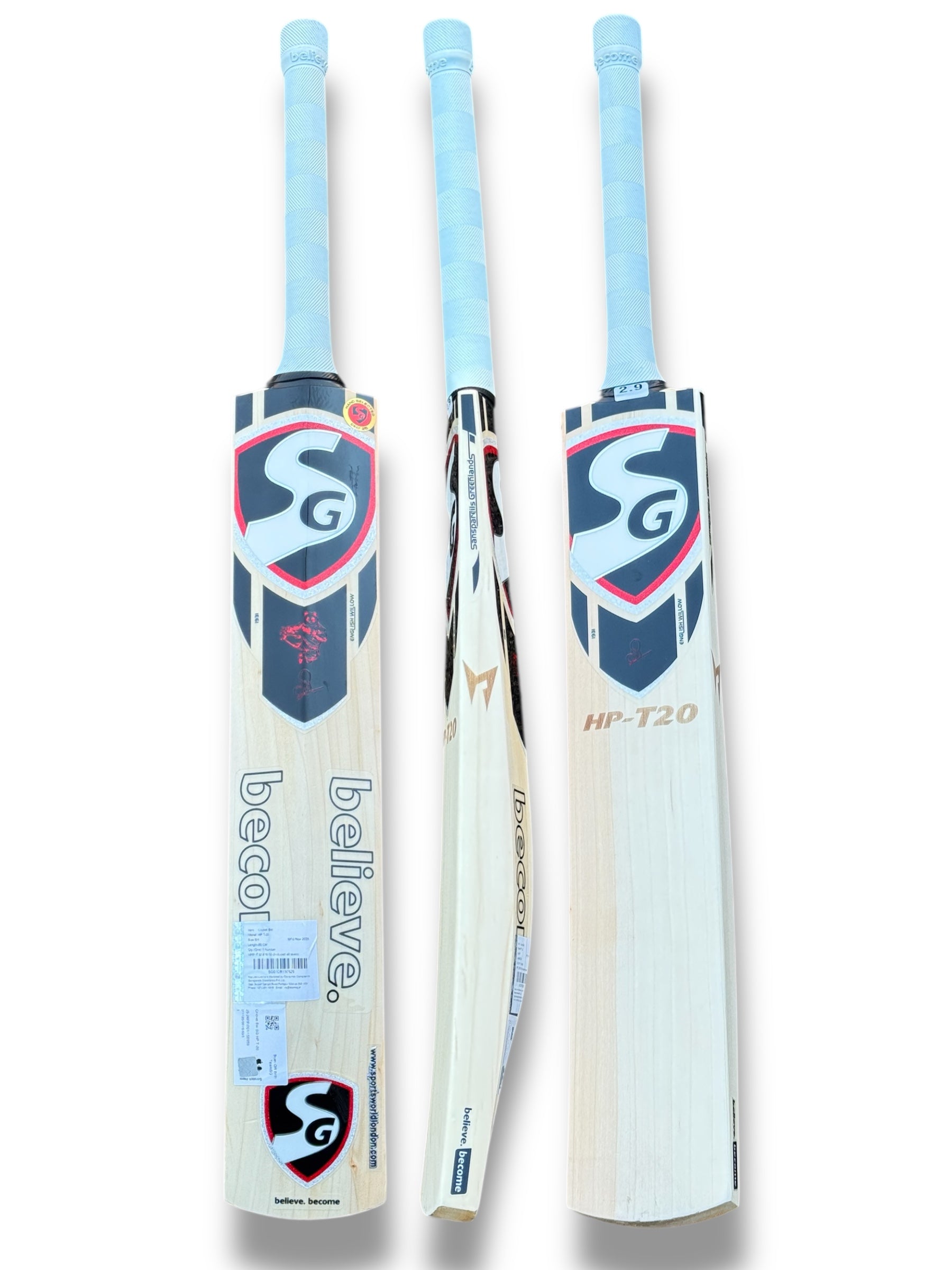 SG HP-T20 English Willow Cricket Bat