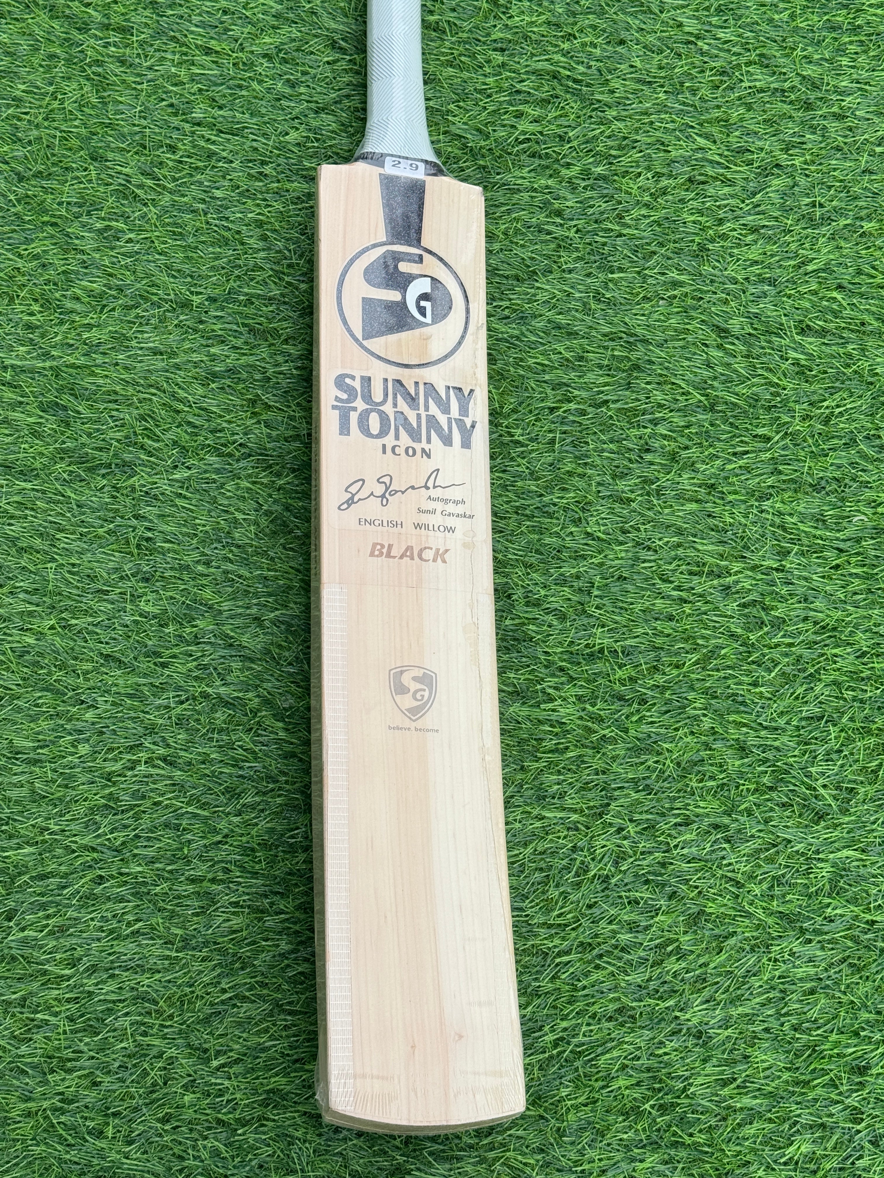 SG Sunny Tonny Icon Black 2026 Cricket Bat