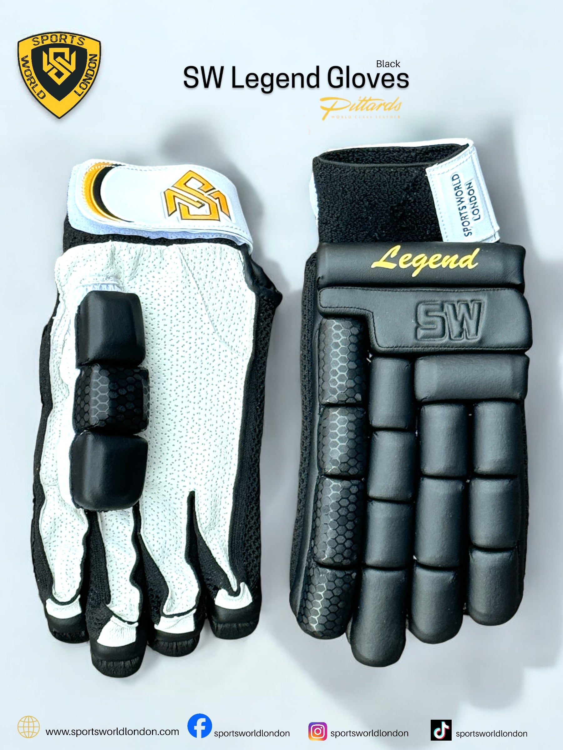 SW English Pittard Legend Batting Gloves