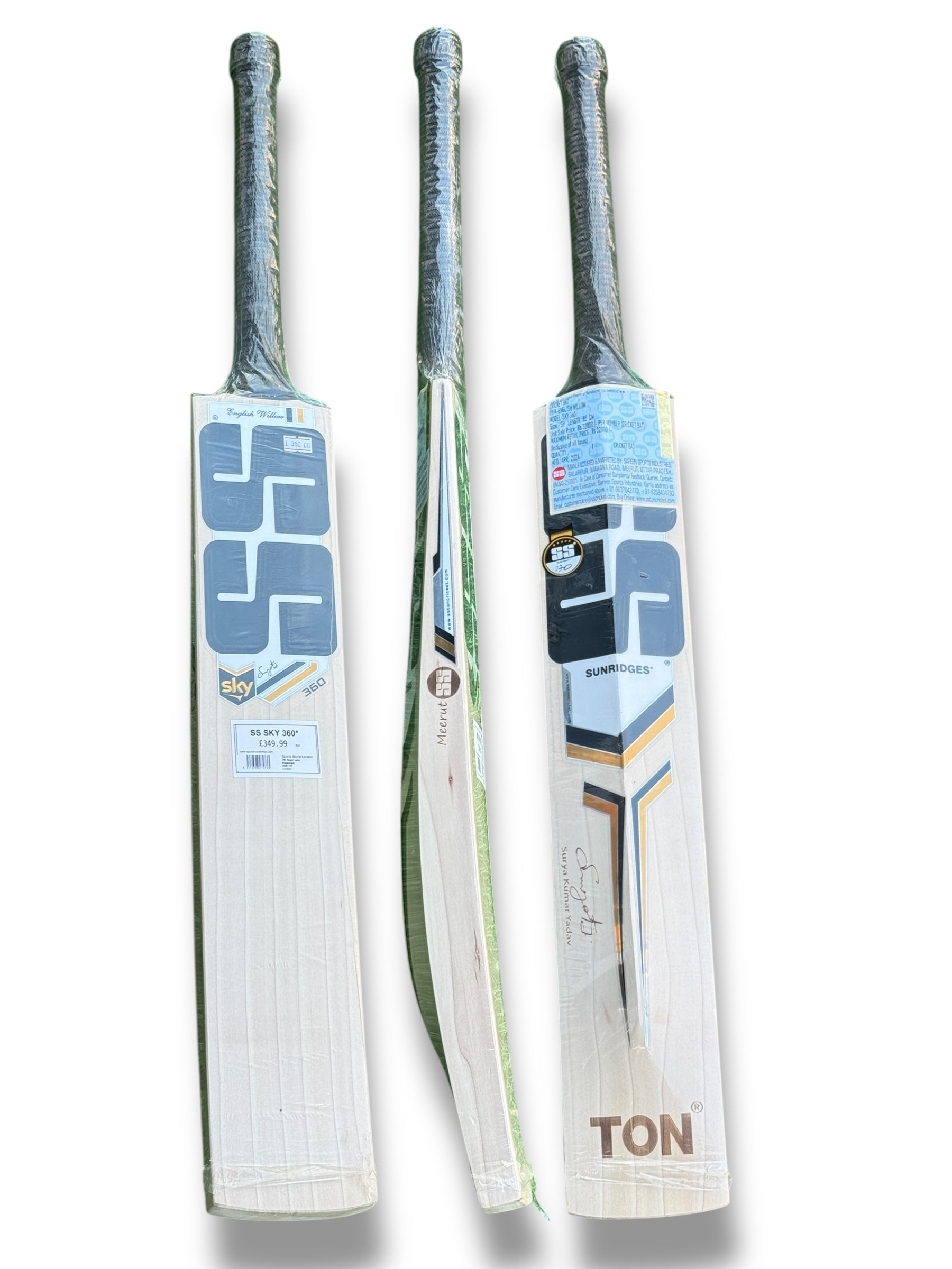 SS TON SKY 360 PLAYERS CRICKET BAT- SH