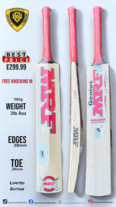 MRF limited edition cricket bat