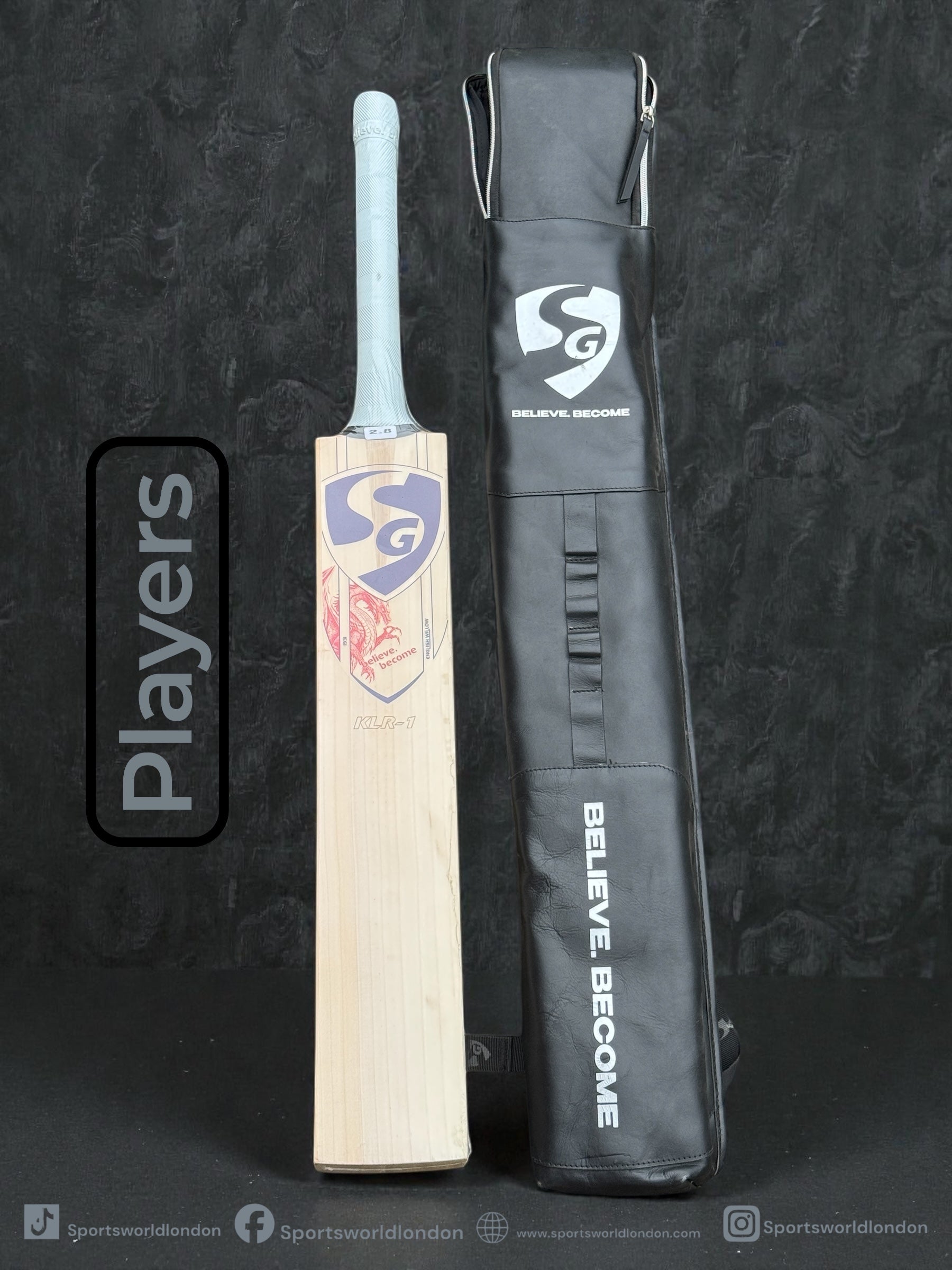 SG KLR 1 Players Cricket Bat – 2026 Premium Players English Willow