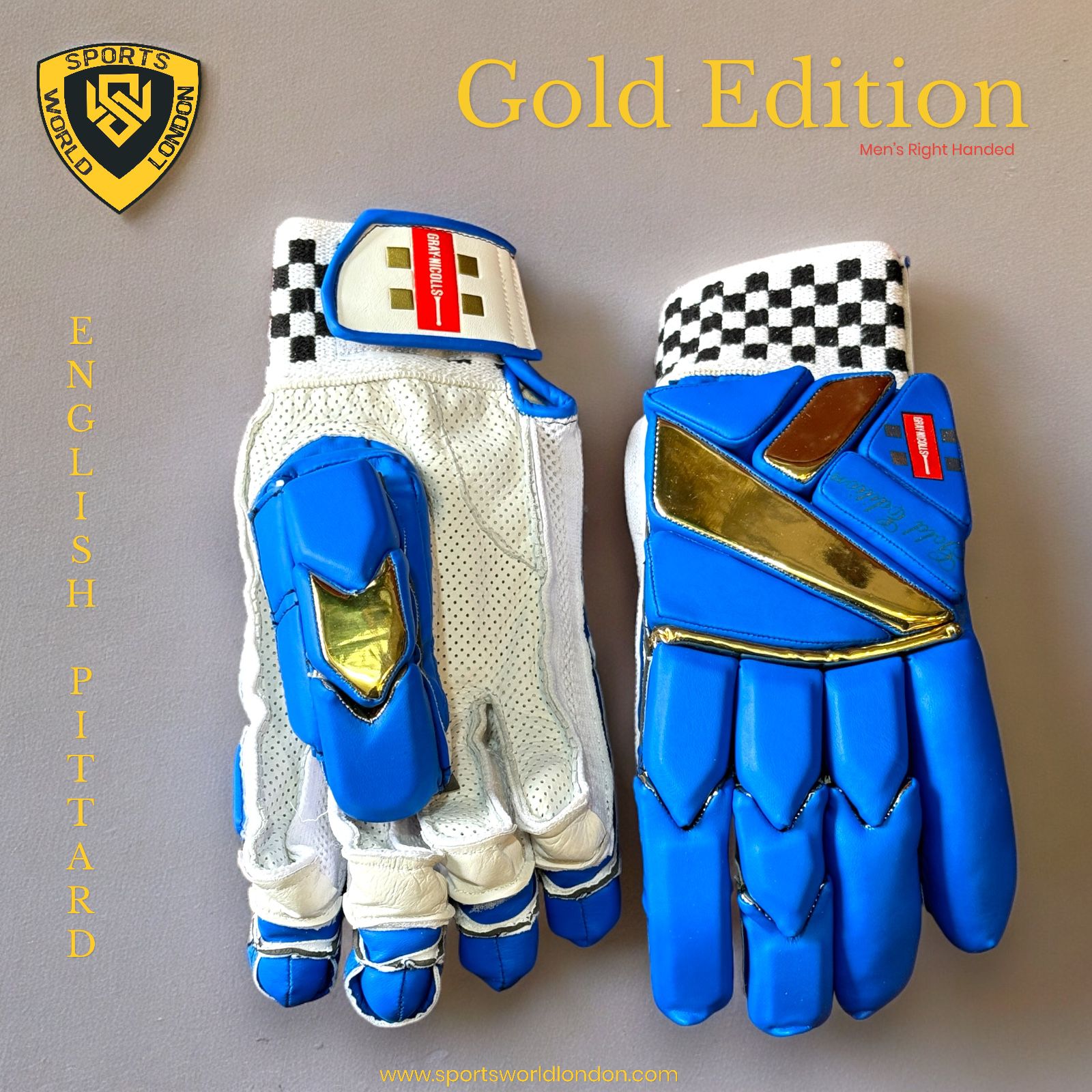 Gray Nicolls Gold Edition Batting Gloves