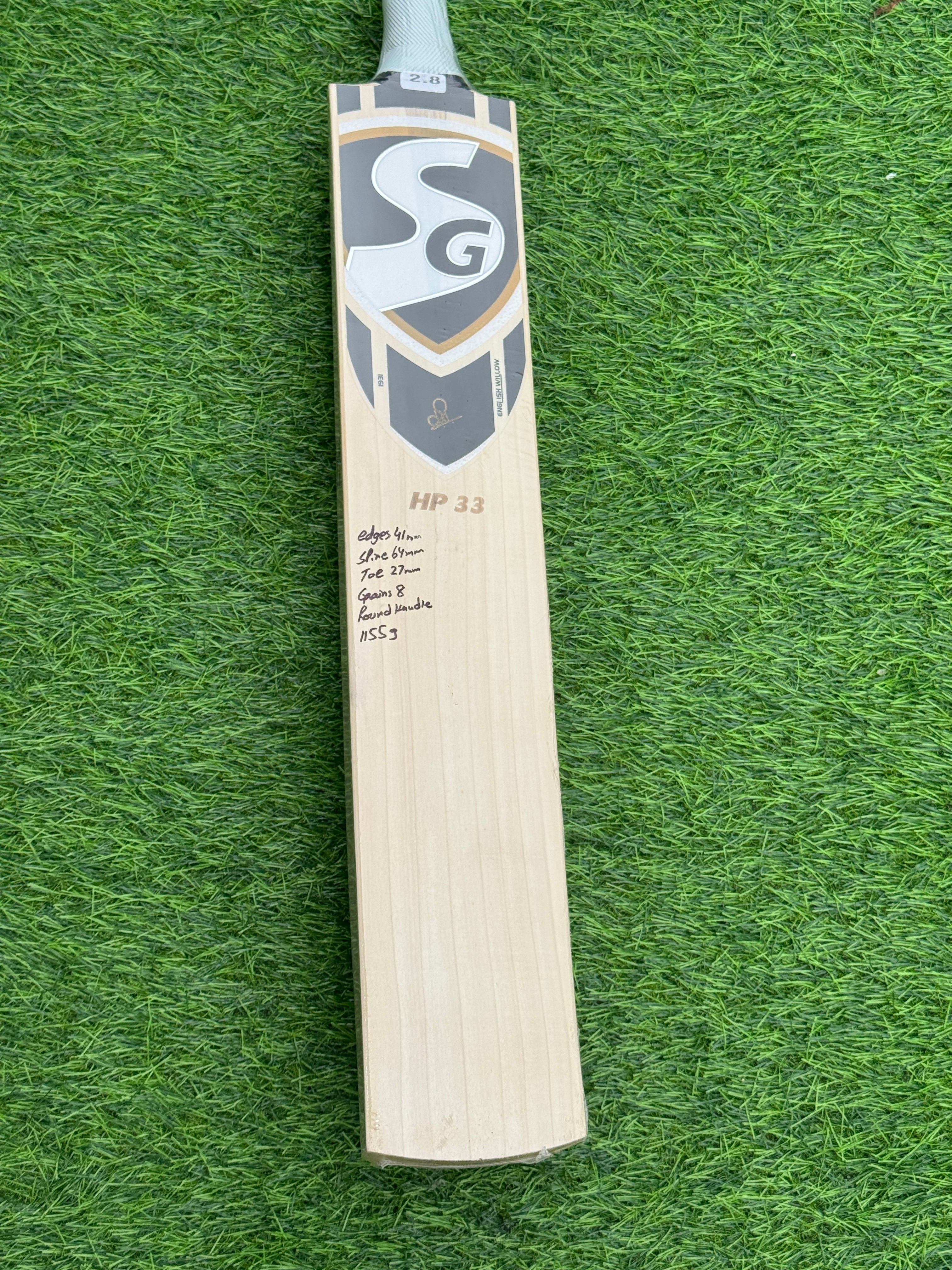 SG HP 33 Players English Willow Cricket Bat