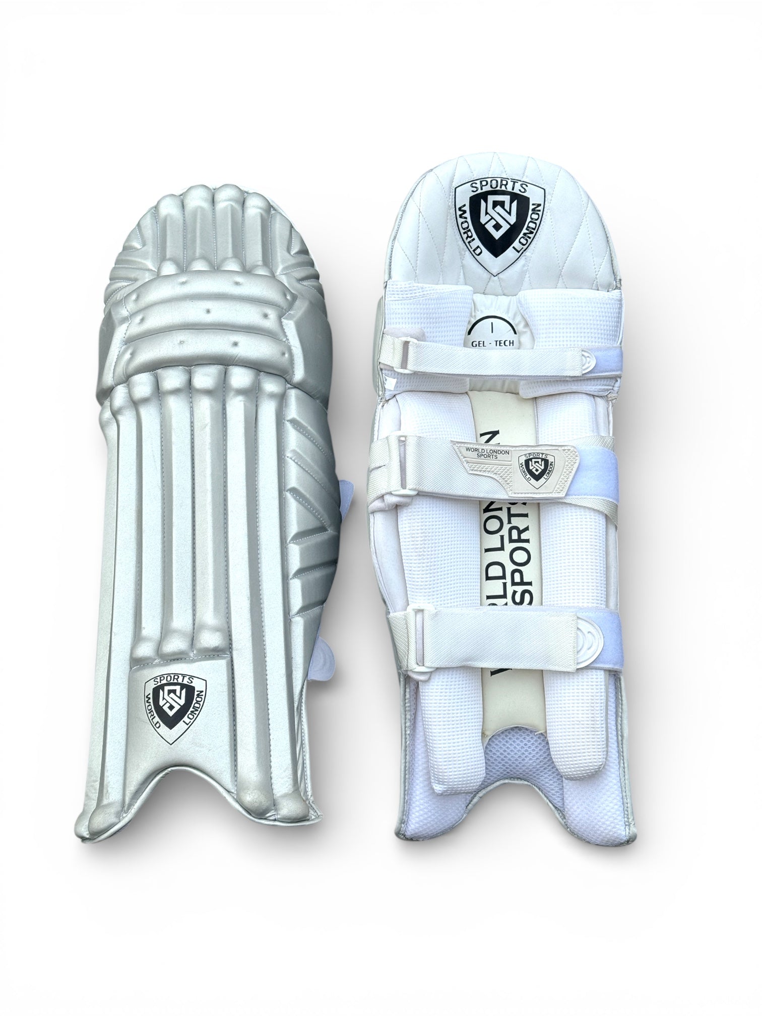 SW Silver Mens Batting Pads