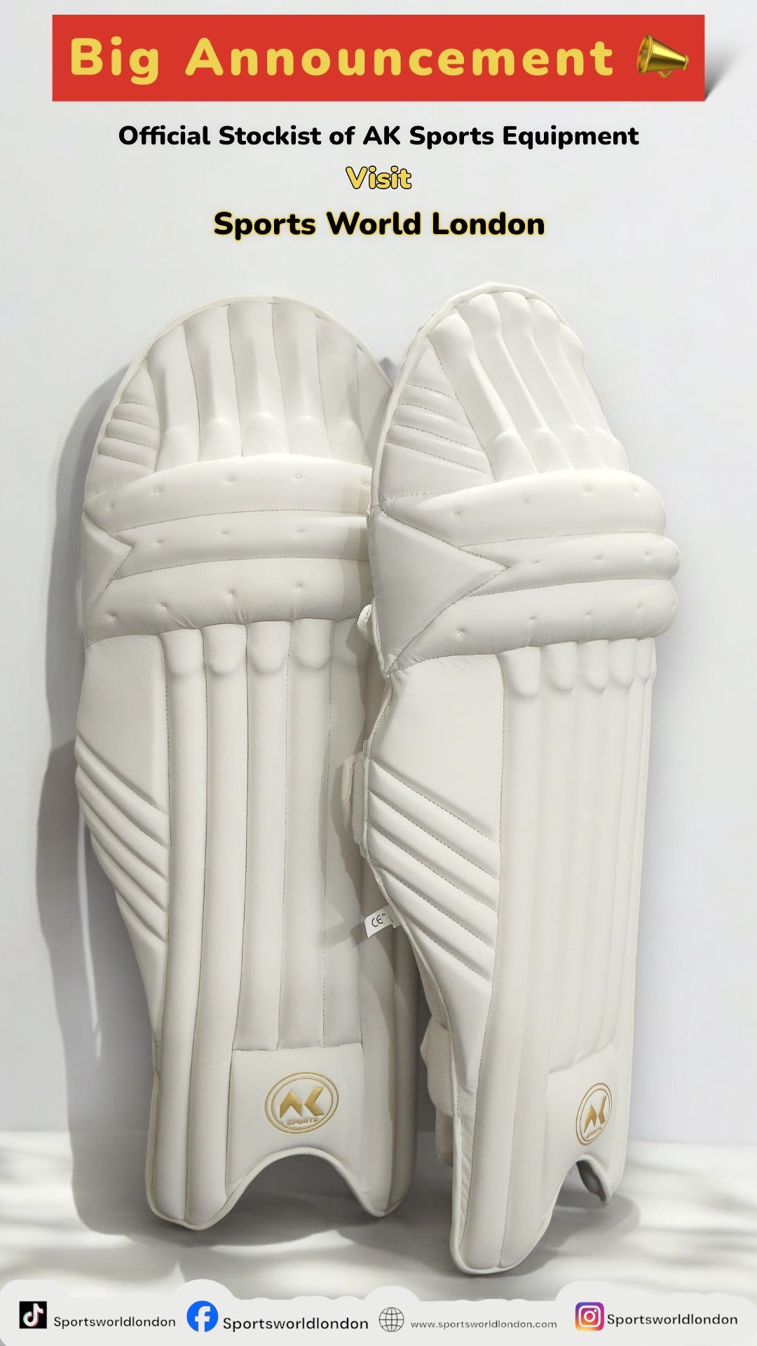 AK Vanquis Batting Pads