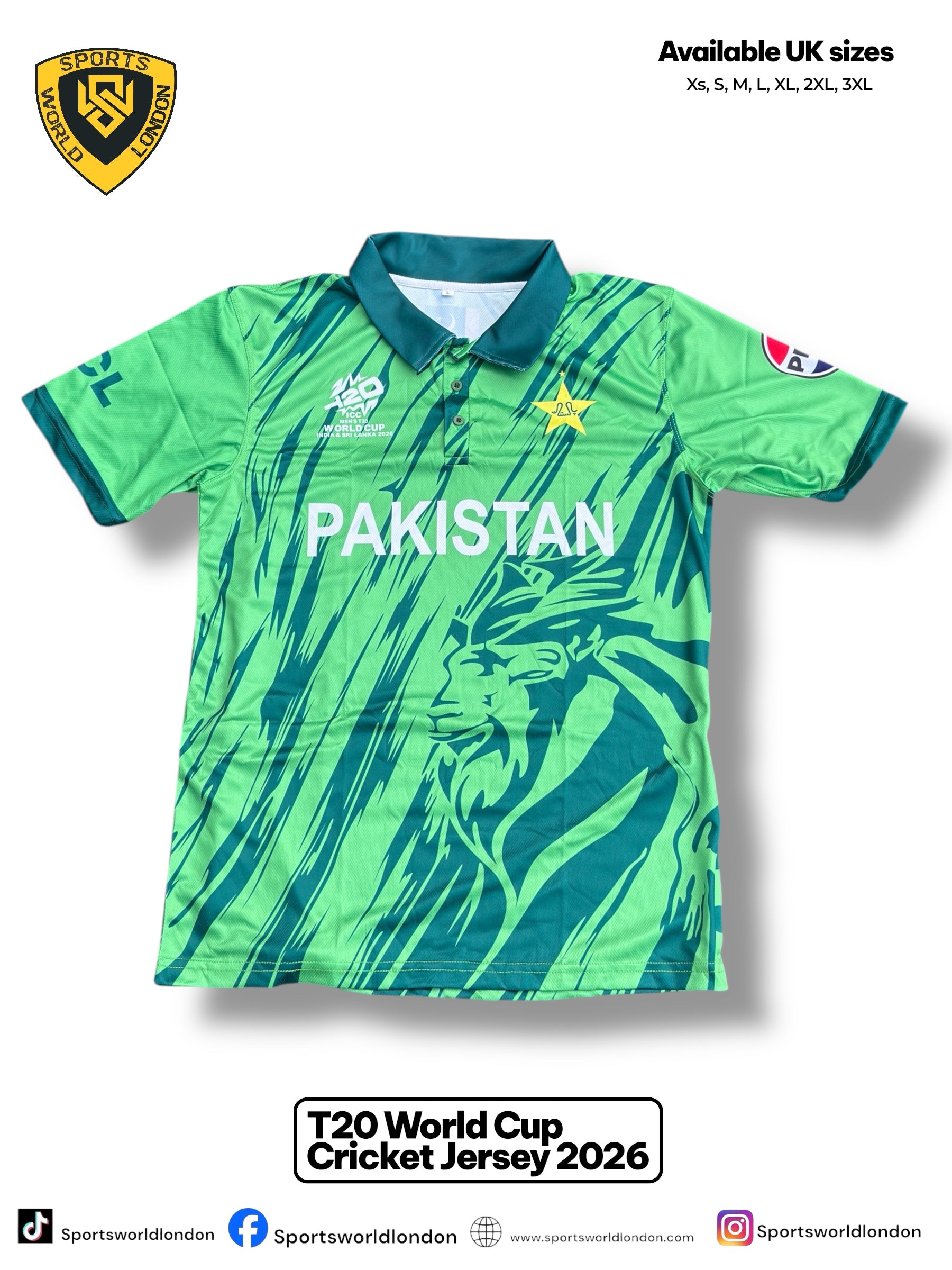 Pakistan T20 2026 Cricket Jersey