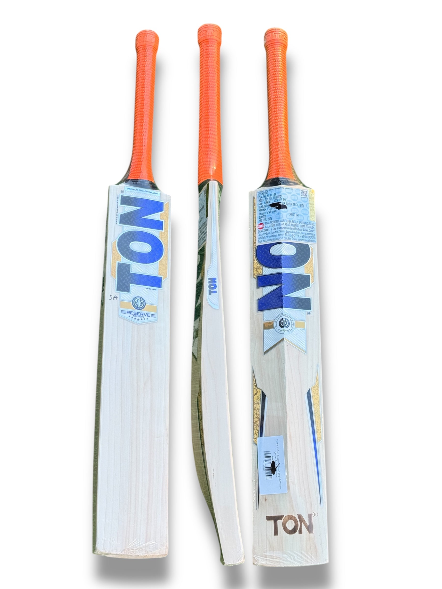 TON Reserve Edition Harrow Cricket Bat