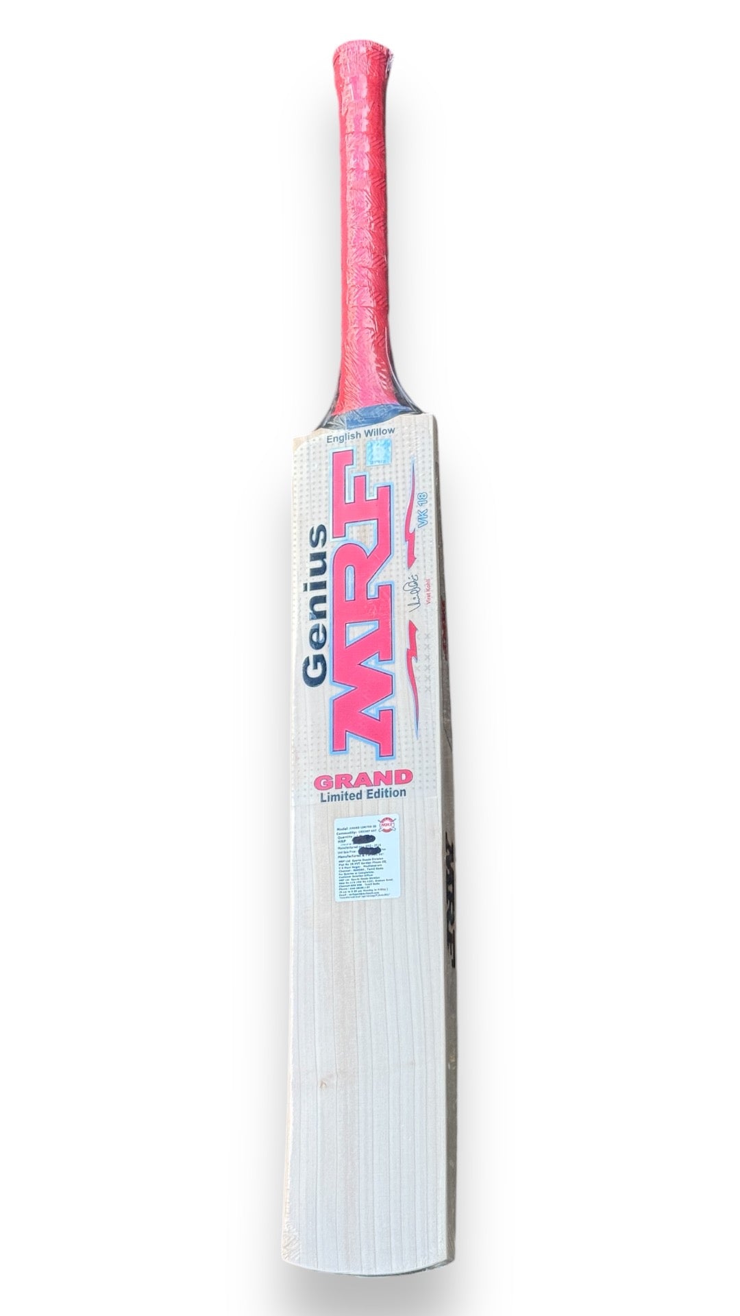 MRF limited edition cricket bat