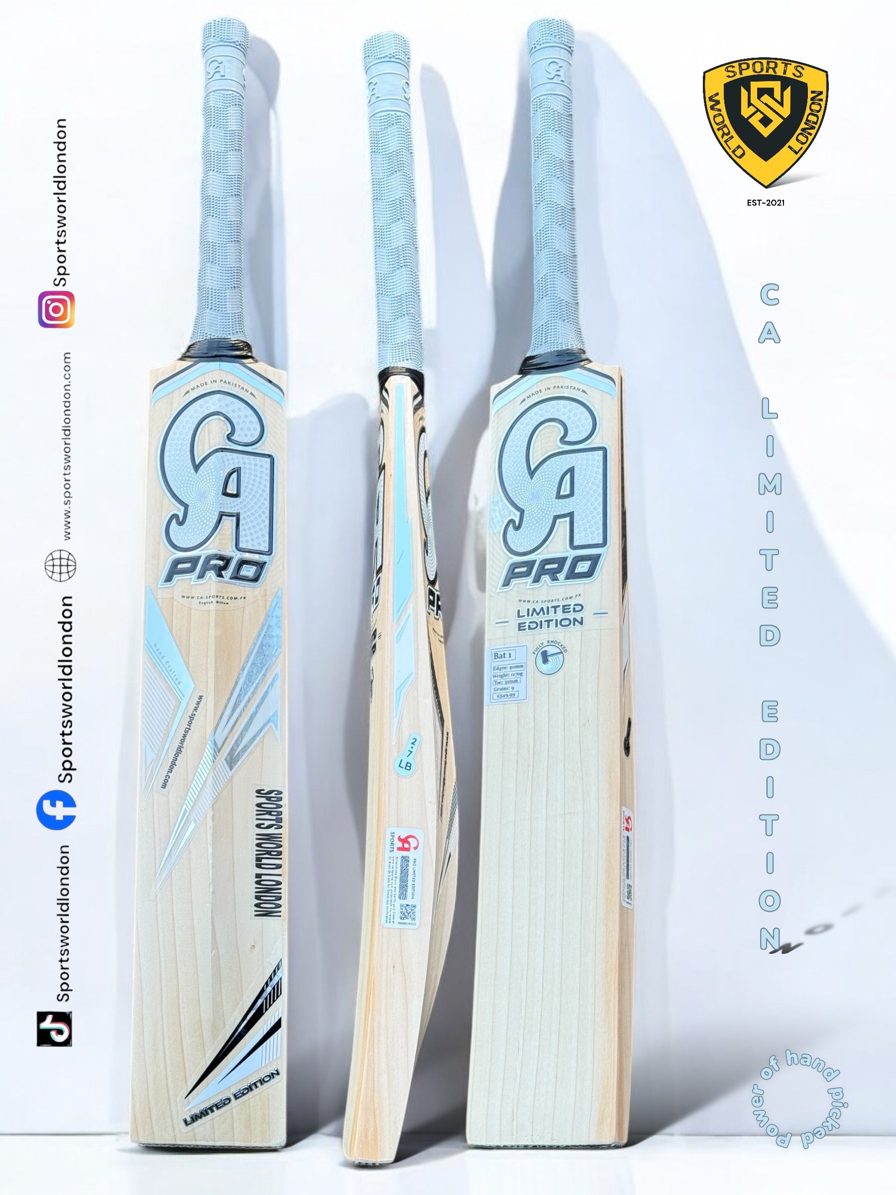 CA pro limited edition cricket bat