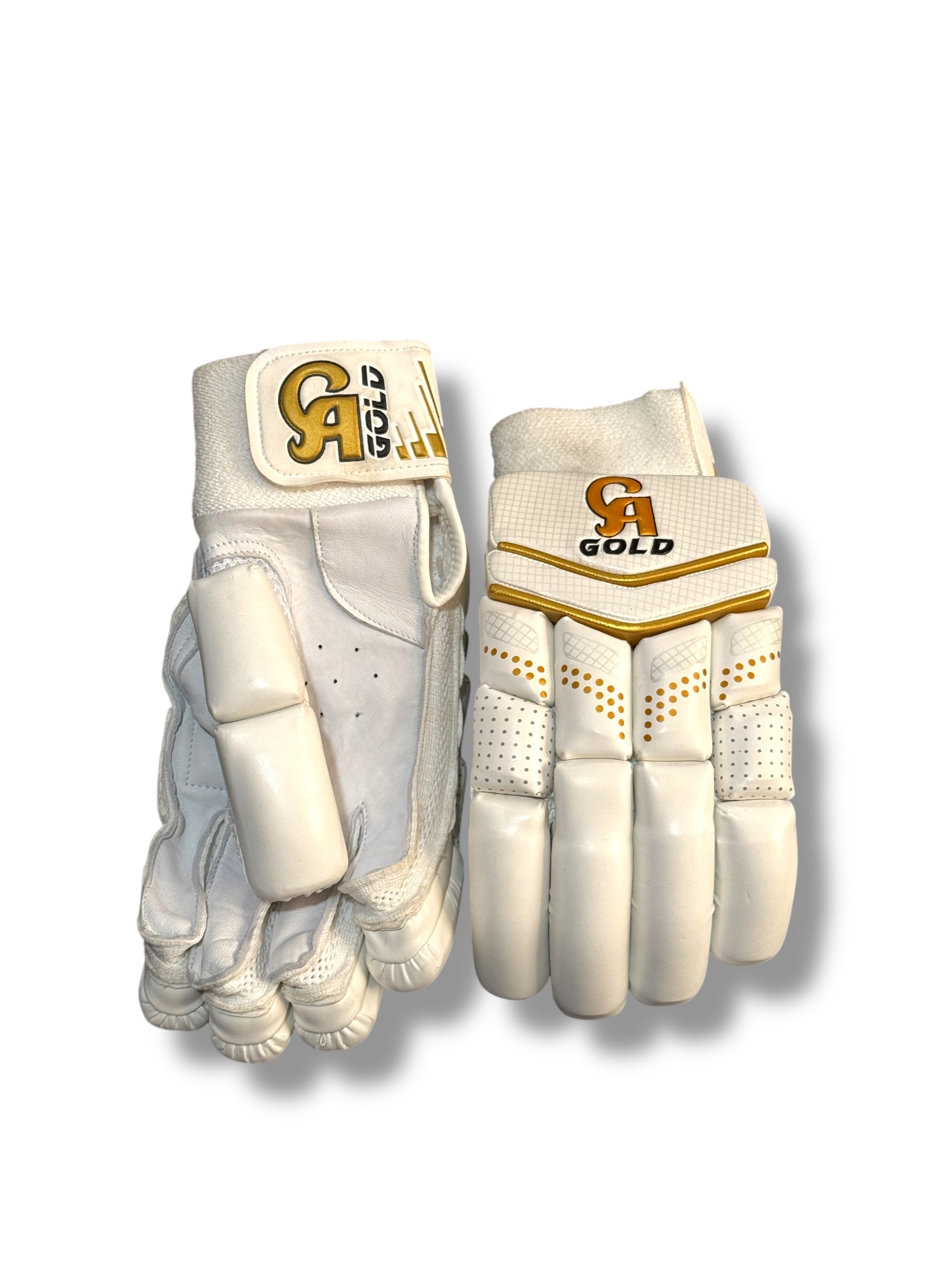 CA 20k Batting Gloves White/Black