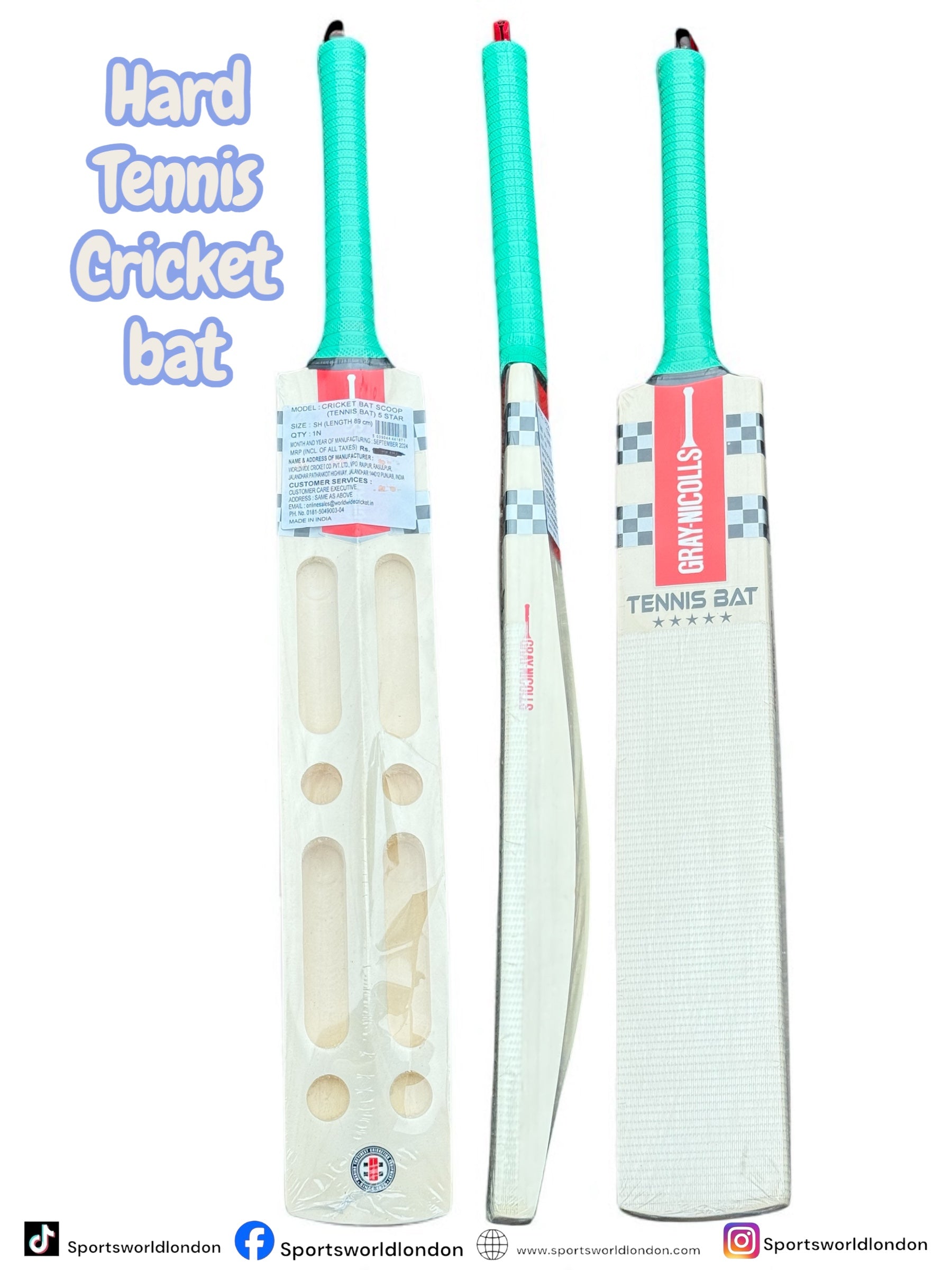 Gray Nicolls Hard Tennis Cricket Bat