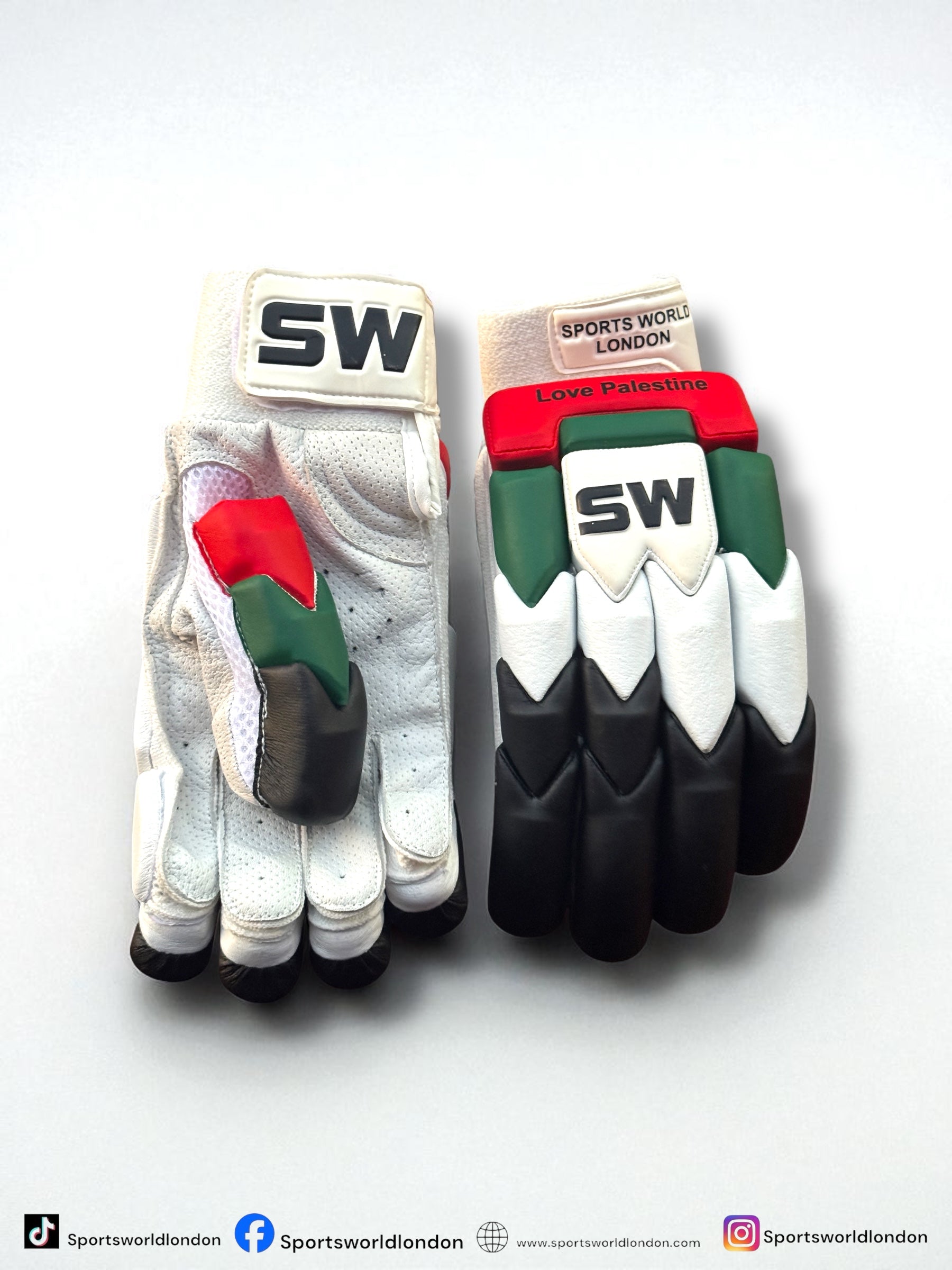 SW Love Palestine Batting Gloves