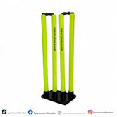 4-Wickets Rubber Base Stumps