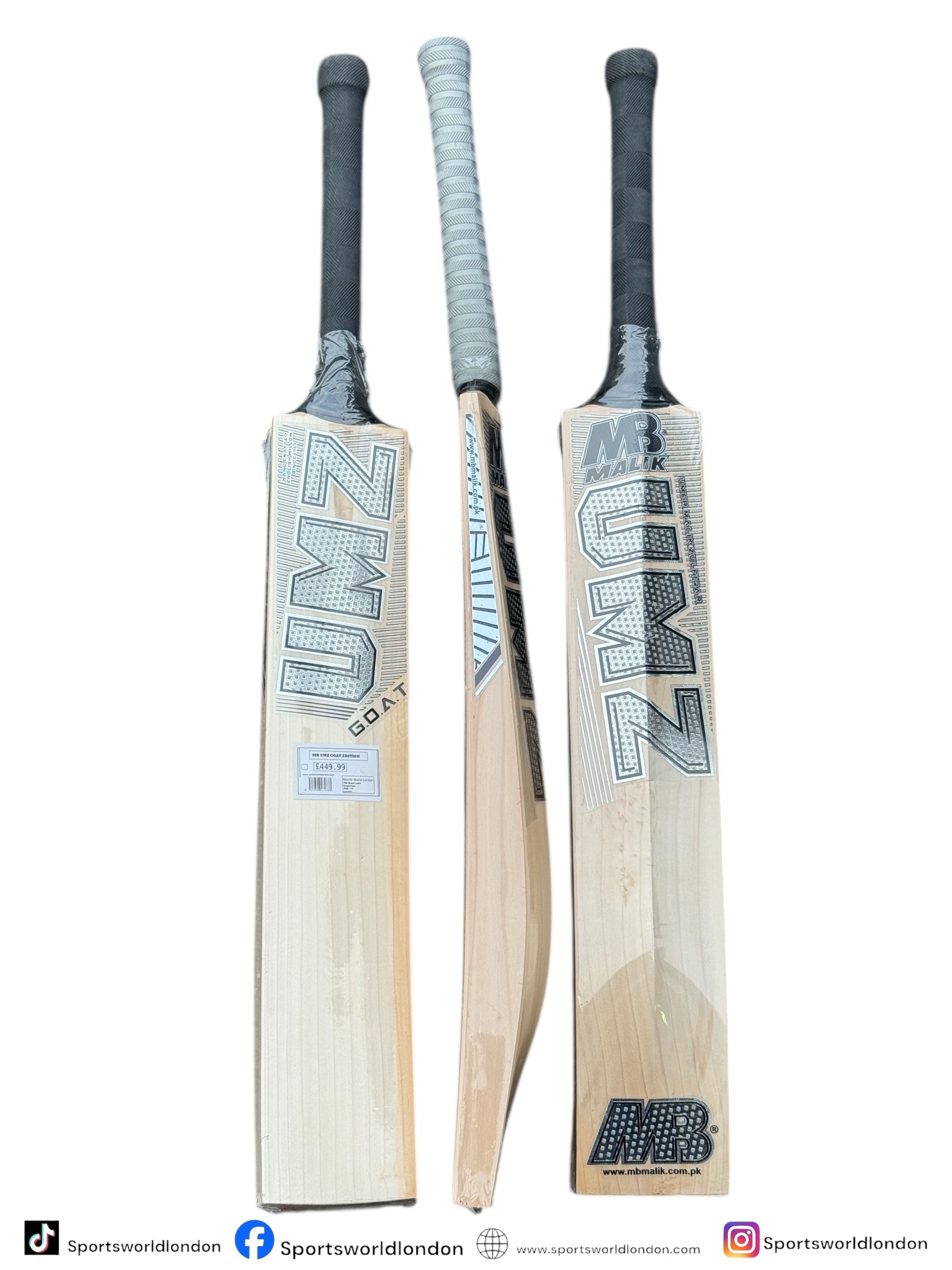 MB UMZ GOAT English Willow Cricket Bat