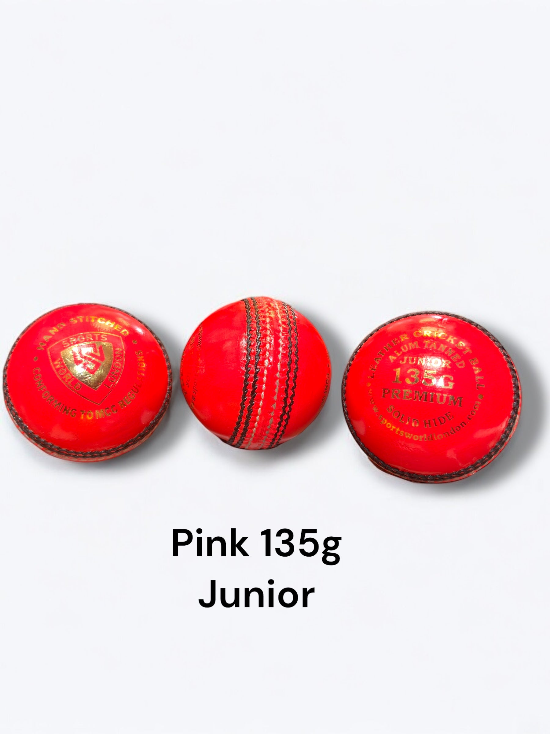 SW Leather Pink Cricket Bat Senior/ Junior