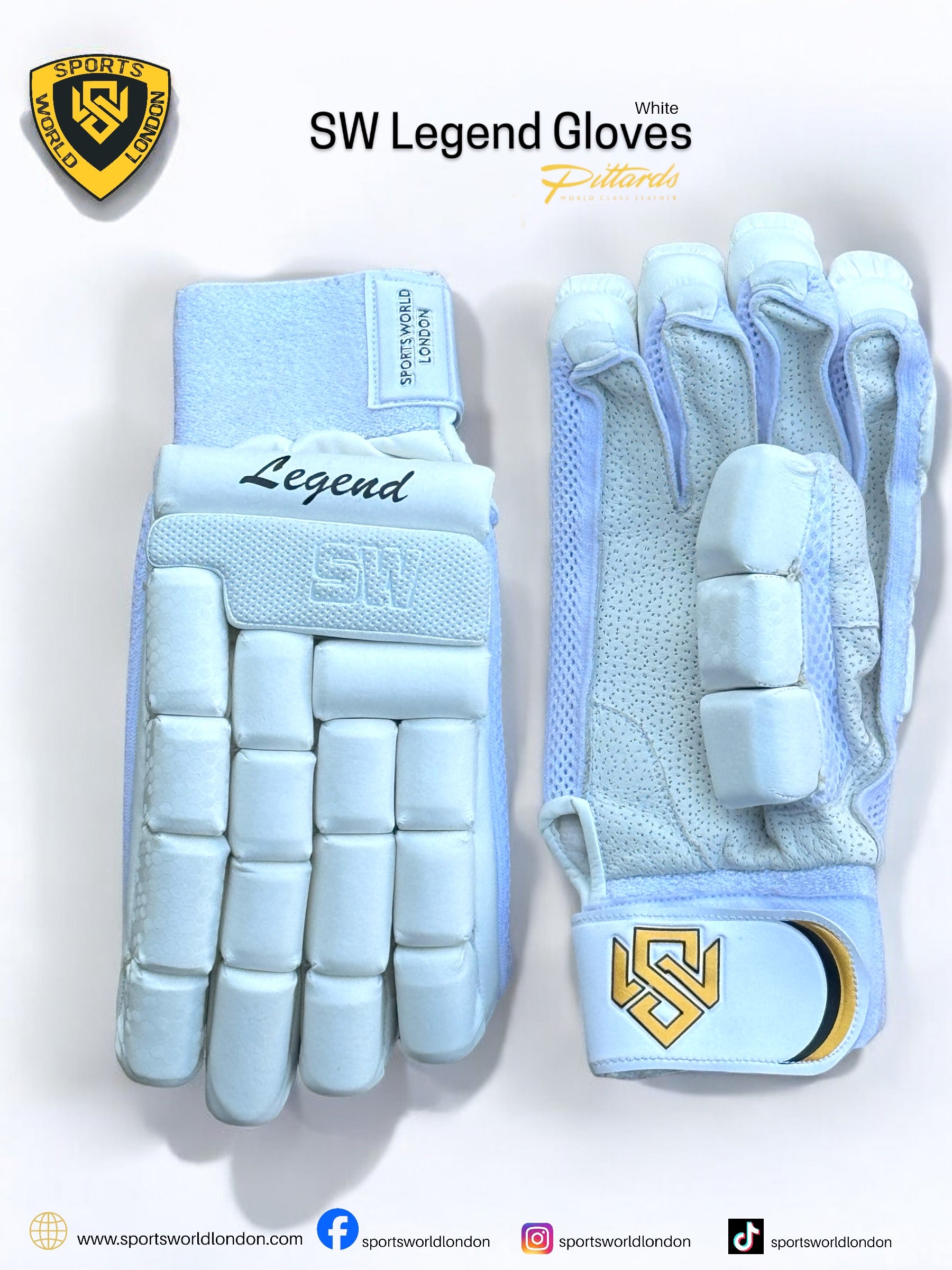 SW English Pittard Legend Batting Gloves