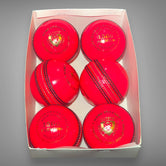 SW Pink 156g/135g leather cricket ball