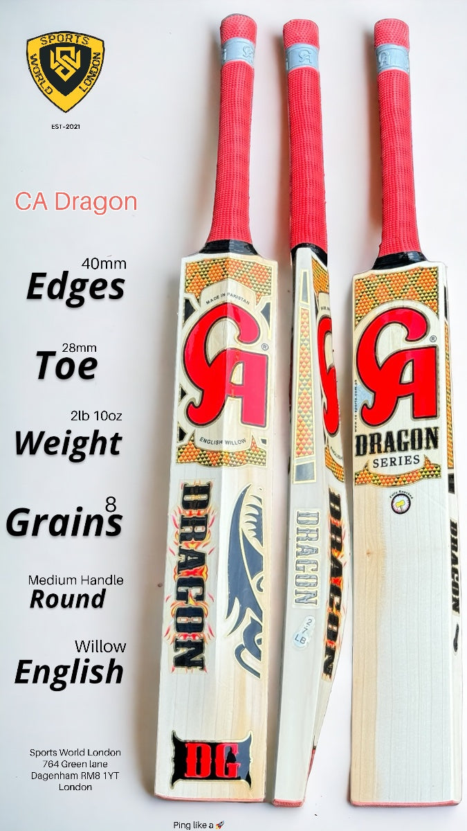 CA Dragon Series Cricket Bat- SH