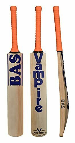 BAS VAMPRIE Retro Vintage Classic English Willow Cricket Bat - SH