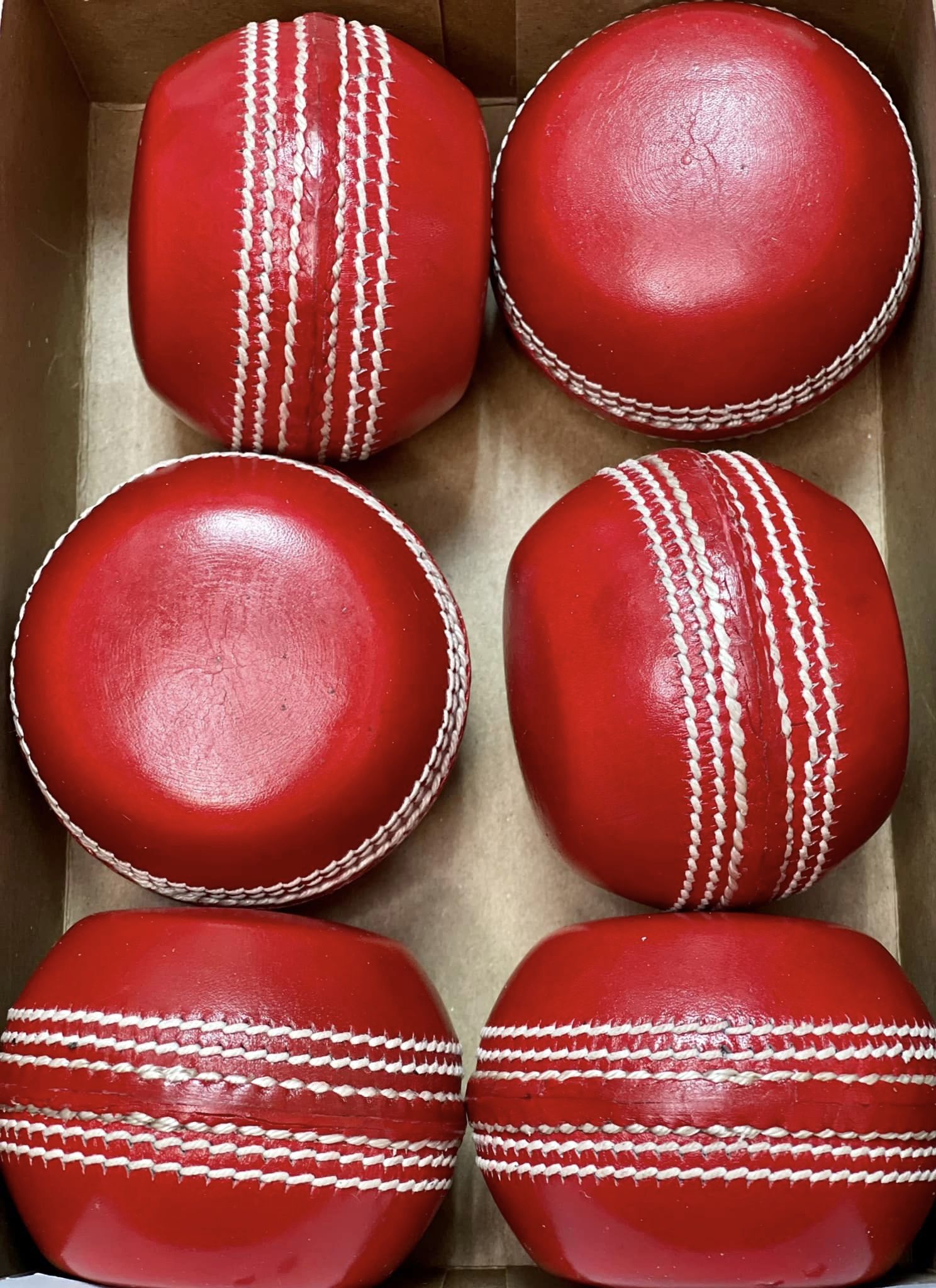 Unbranded K-BOWL LEATHER TRAINING CRICKET BALL